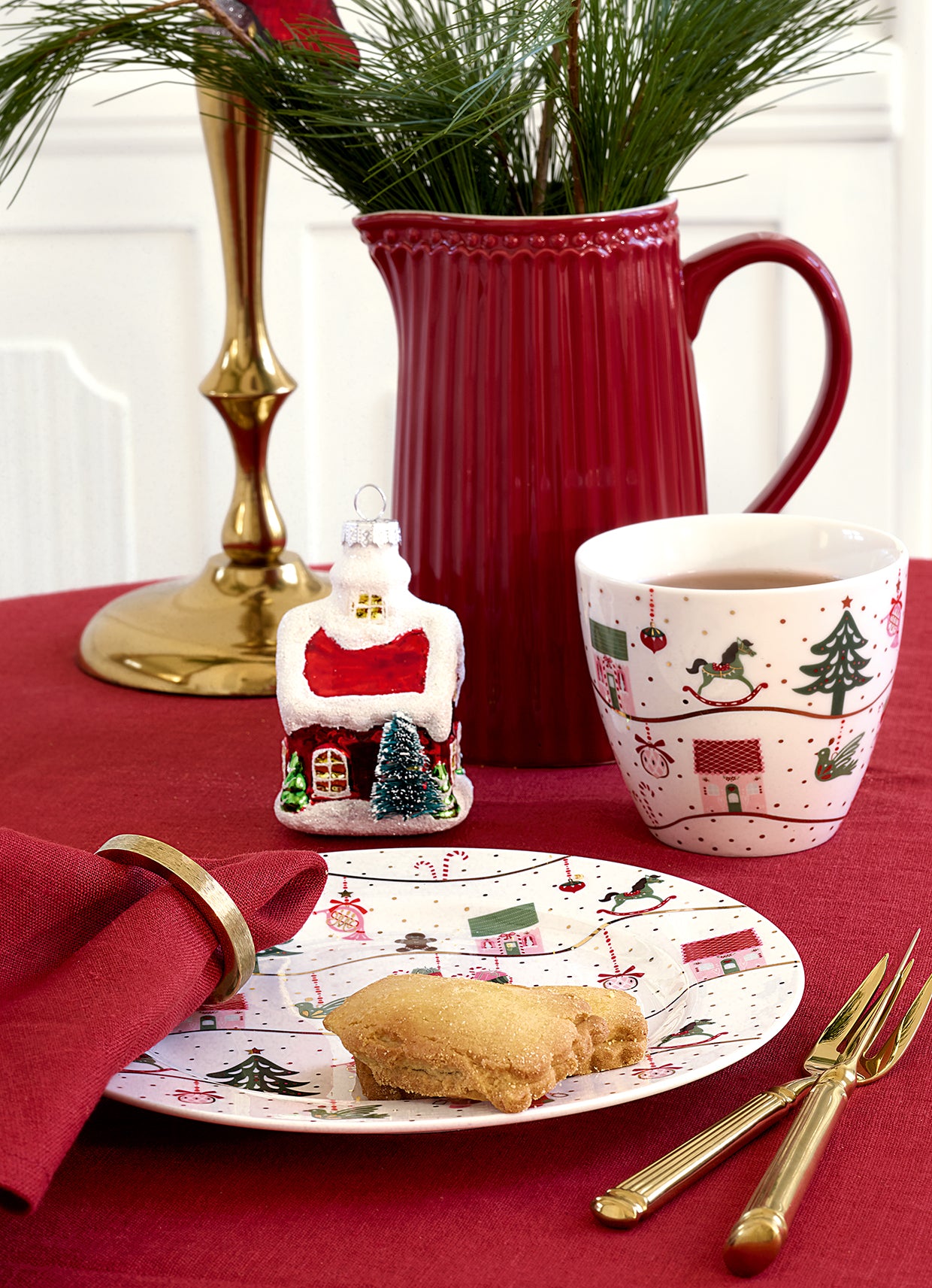 Greengate Alice Auflaufform red Set2 - Produktbild 6