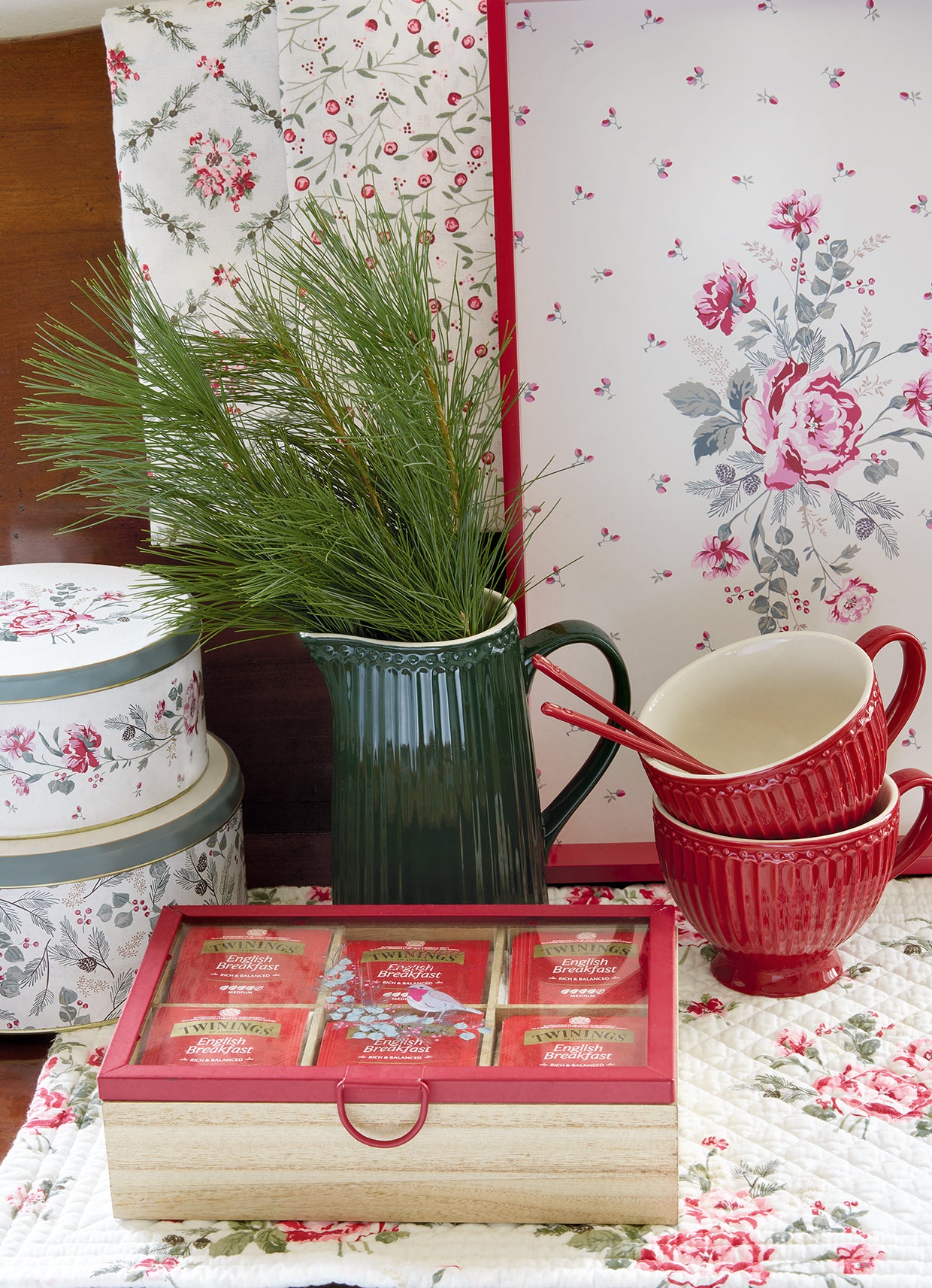 Greengate Alice Müslischale red 14 cm - Produktbild 7