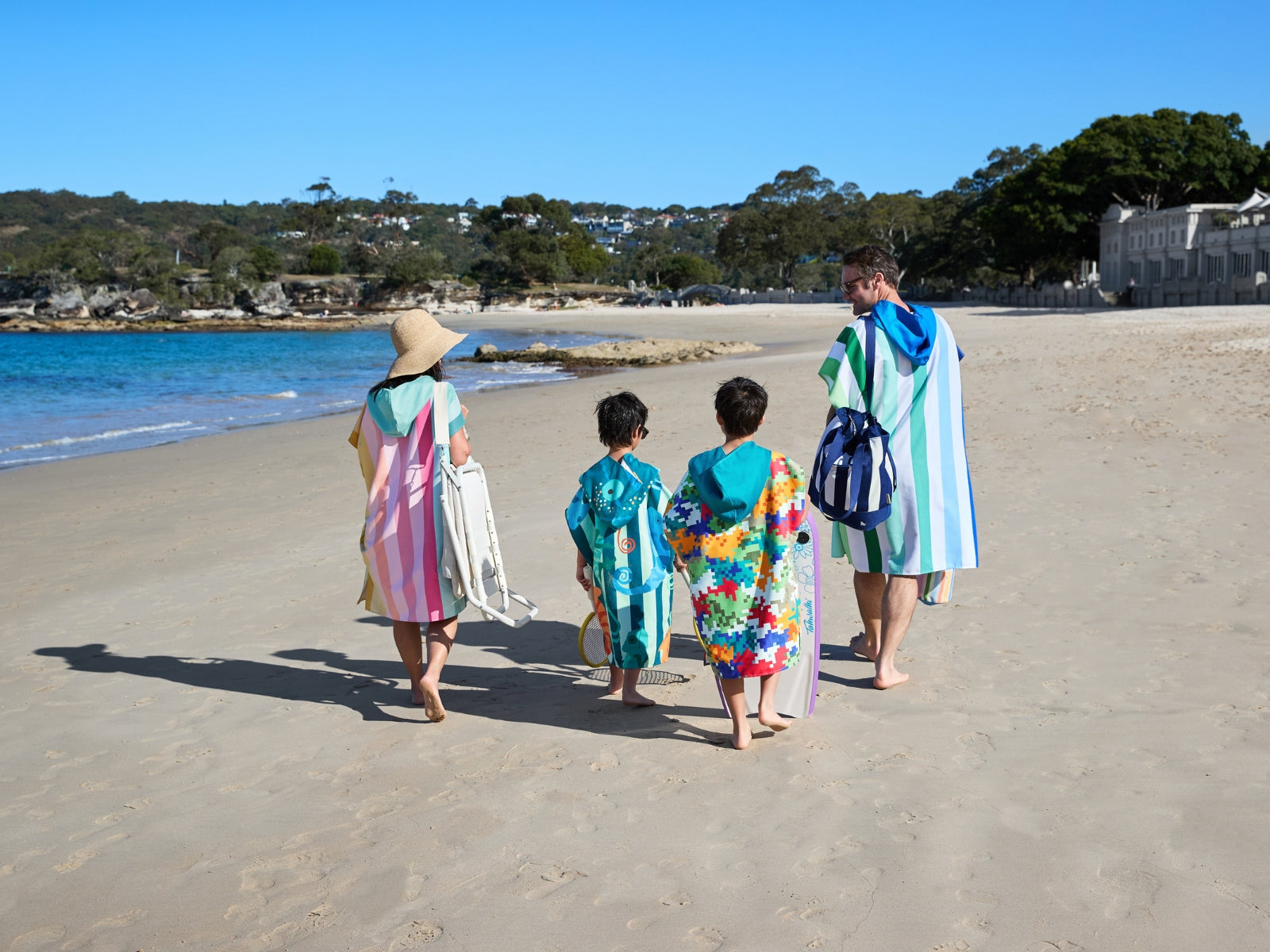 Dock & Bay Erwachsenen-Badeponcho L Wavy Baby 105x85cm - Produktbild 5