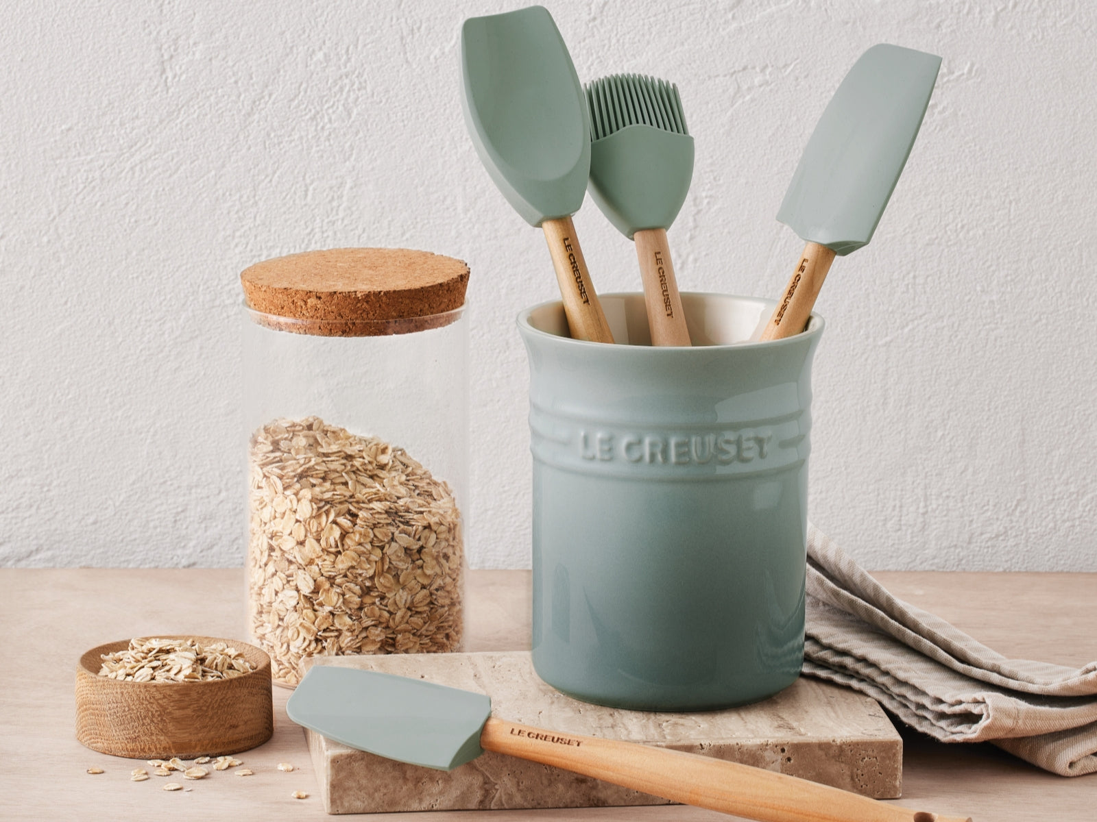 Le Creuset Craft Kochkelle sea salt Set 5tlg - Produktbild 4