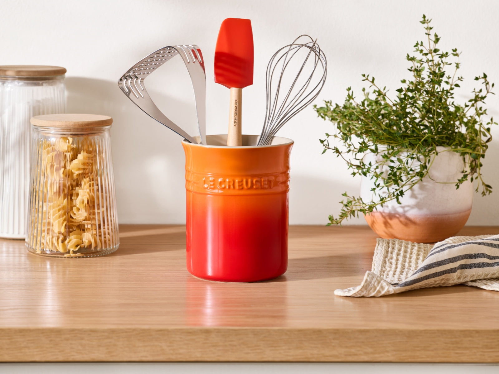 Le Creuset Craft mittlere Kochkelle ofenrot 28,5cm - Produktbild 4