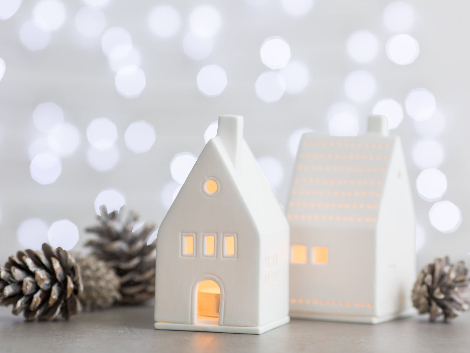 räder Mini Lichthaus Traumhaus weiß 13cm - Produktbild 4