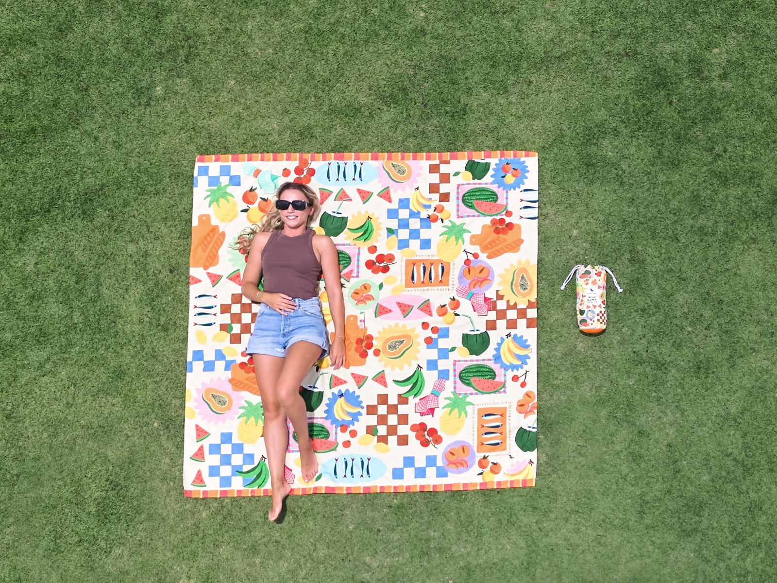 Dock & Bay Picnic Blanket XL Supper Club 240x170cm - Produktbild 6