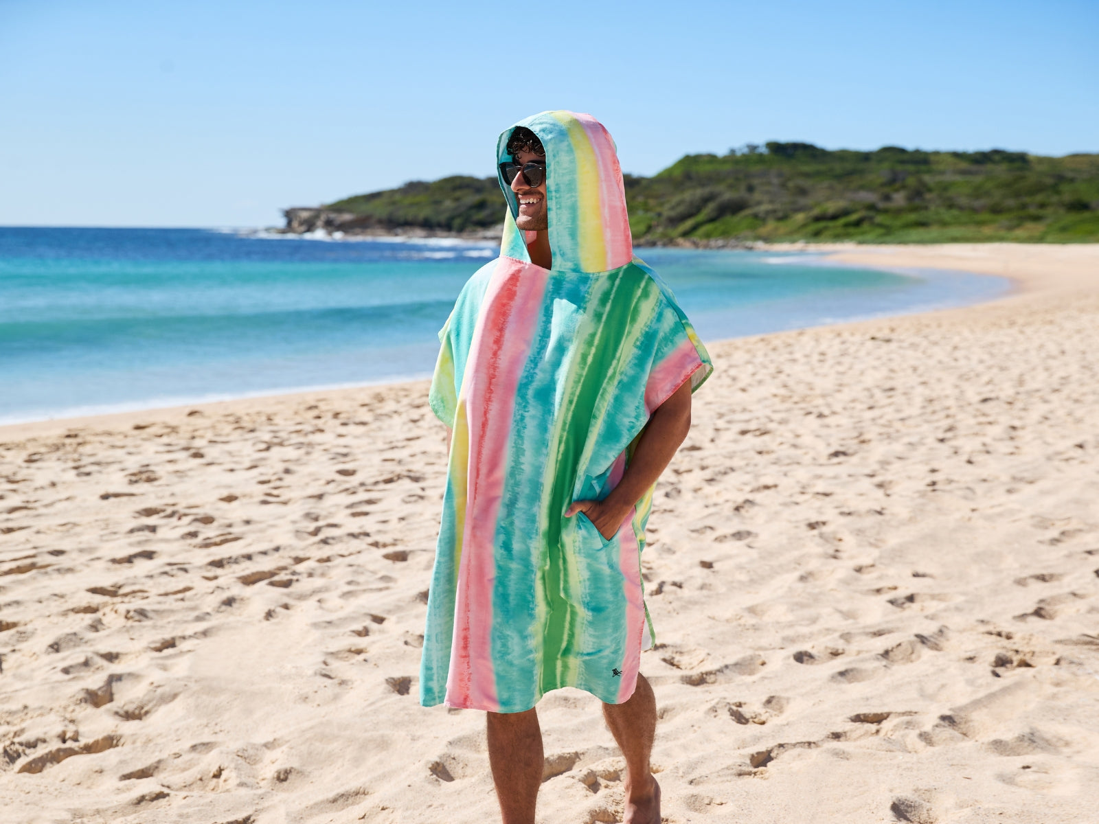 Dock & Bay Erwachsenen-Badeponcho M Watermelon Sugar 99x70cm - Produktbild 6