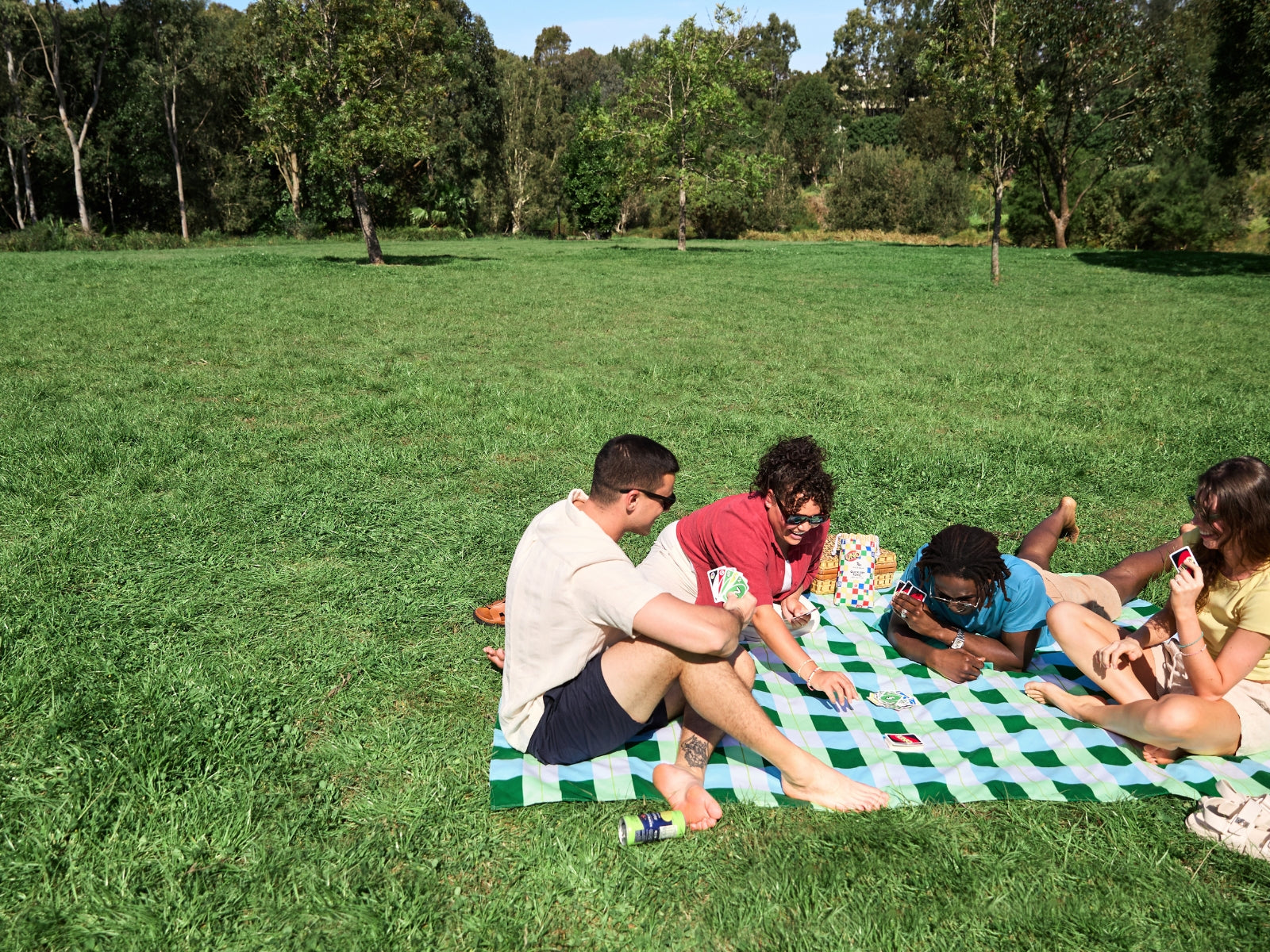 Dock & Bay Picnic Blanket L Apple Tart 170x170cm - Produktbild 12
