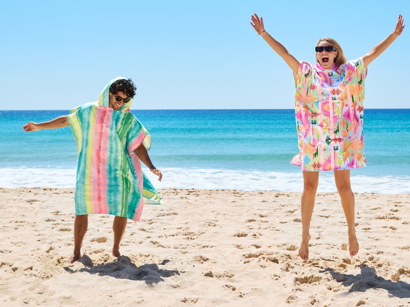 Dock & Bay Erwachsenen-Badeponcho M Watermelon Sugar 99x70cm - Produktbild 7