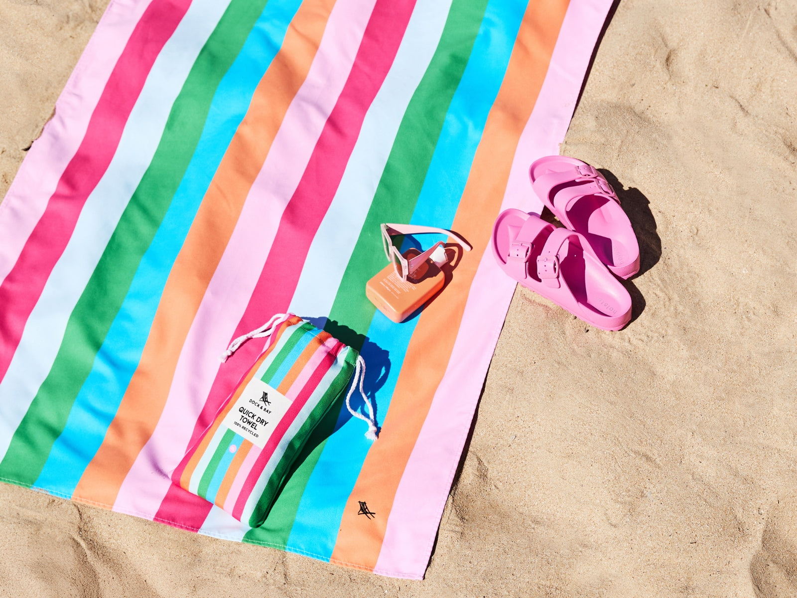 Dock & Bay Beach Towel L Tutti Frutti 160x90cm - Produktbild 9