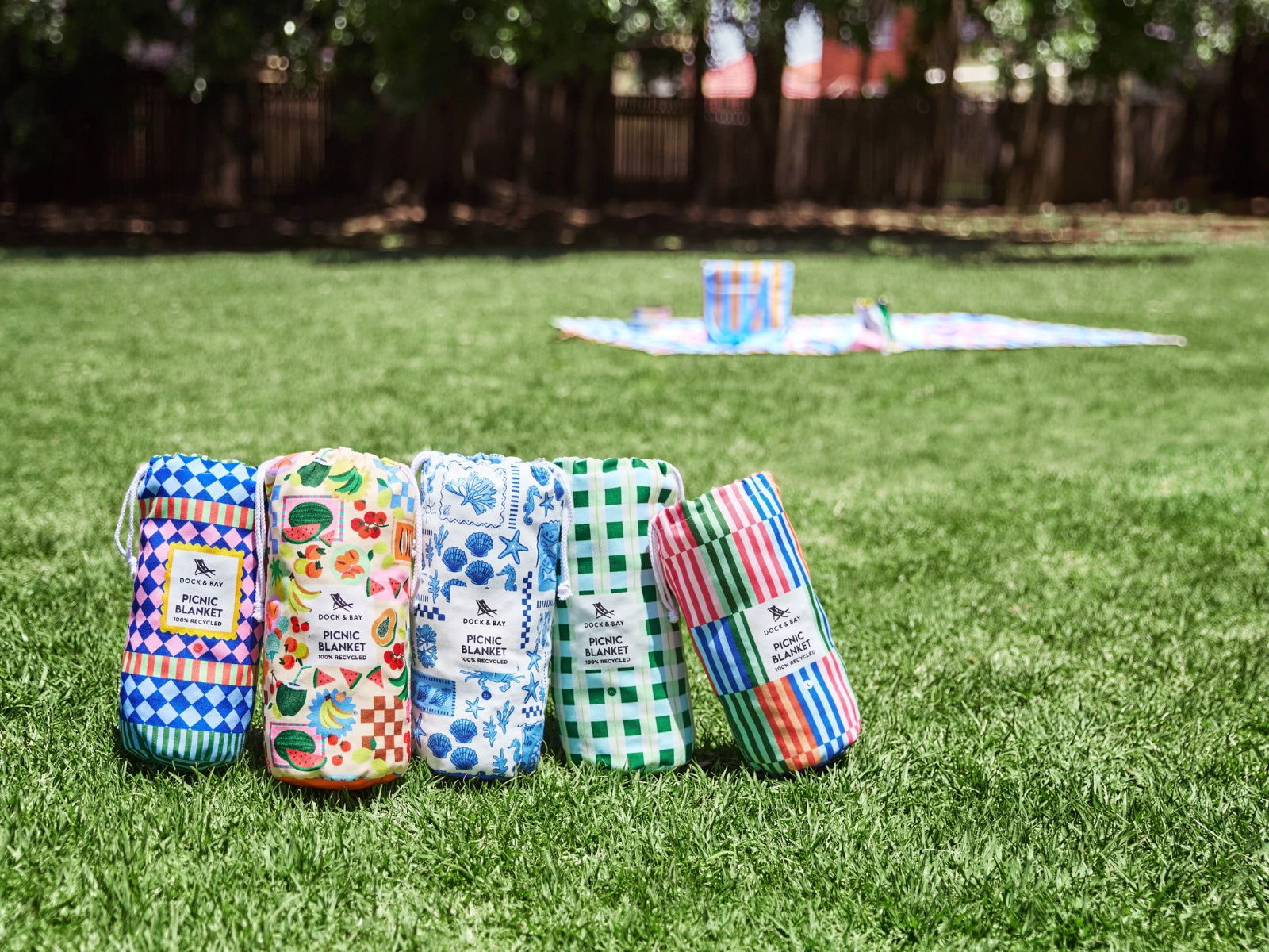 Dock & Bay Picnic Blanket XL Supper Club 240x170cm - Produktbild 11