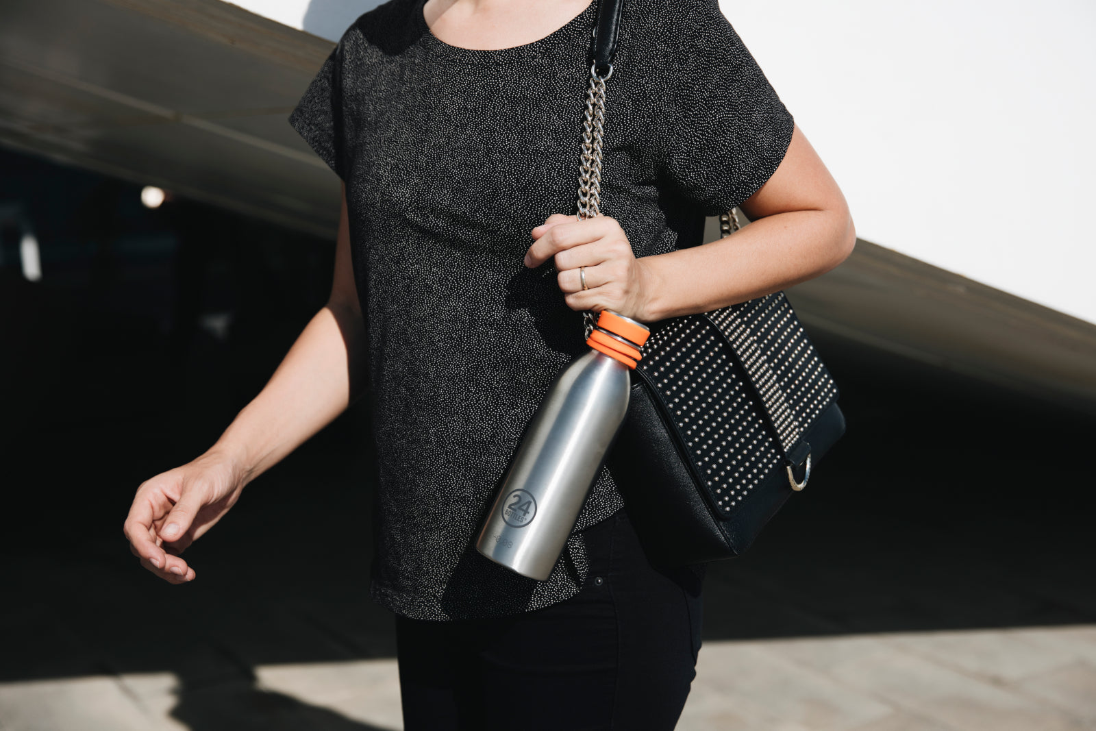 24Bottles Urban Bottle Brushed Steel 250ml - Produktbild 5