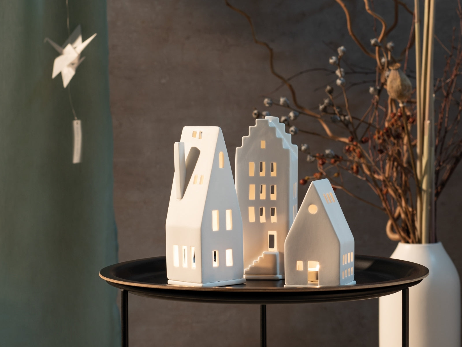 räder Mini Lichthaus Traumhaus weiß 13cm - Produktbild 3