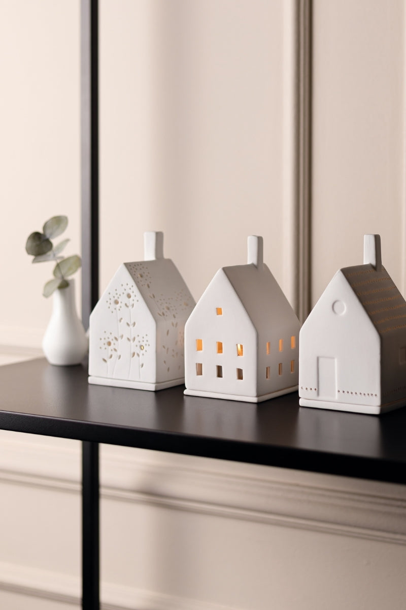 räder Mini Lichthaus Wohnhaus weiß 11cm - Produktbild 4