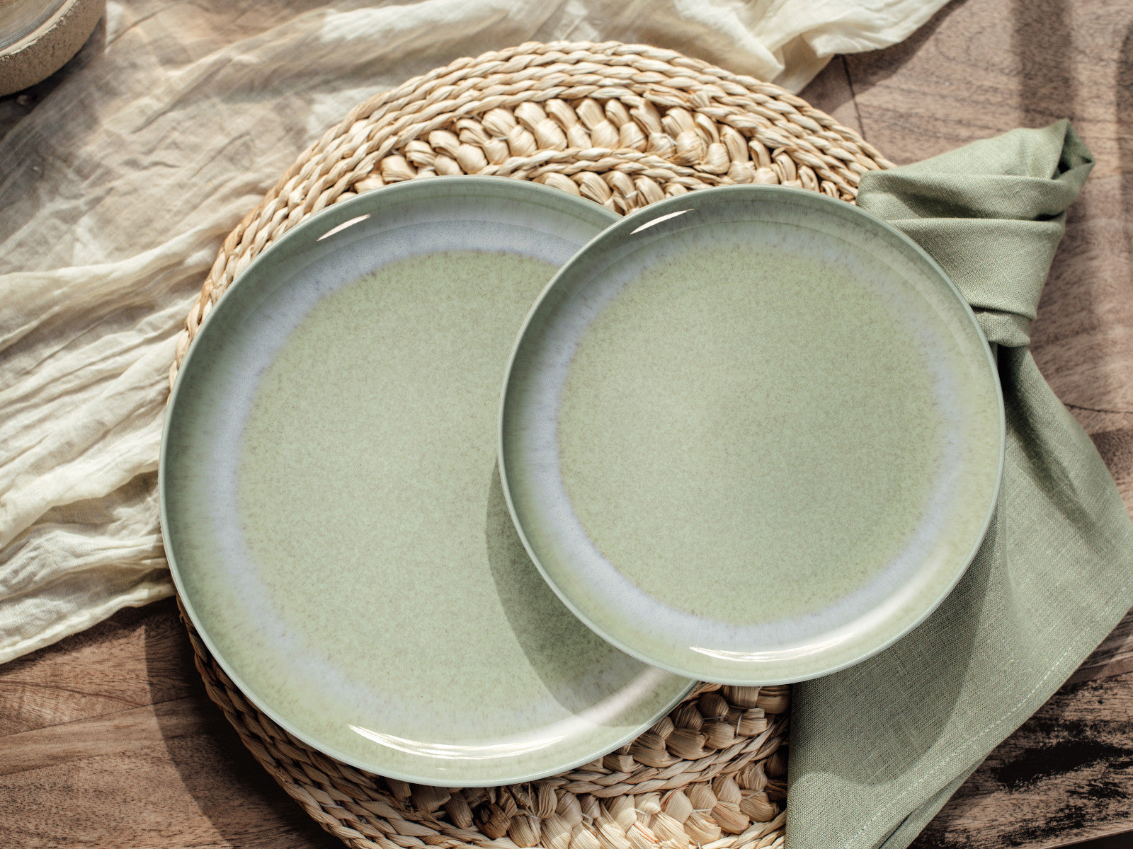 like. by Villeroy & Boch Perlemor Alga Speiseteller 27cm - Produktbild 4
