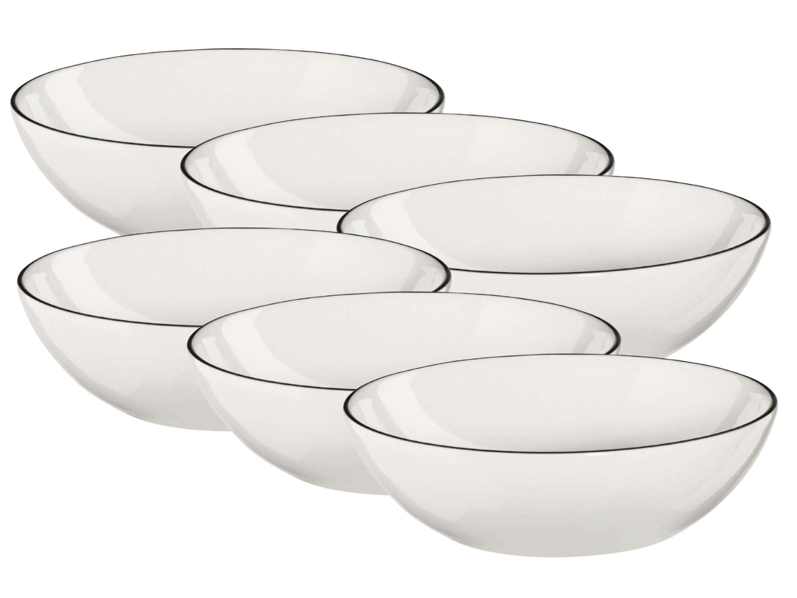 ASA Selection à table ligne noire Schälchen 11,5cm Set6
