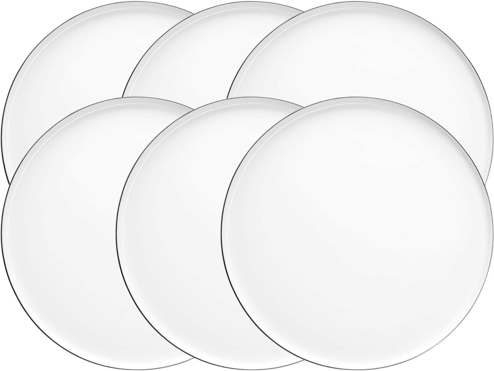 ASA Selection à table ligne noire oco Speiseteller 27cm Set6