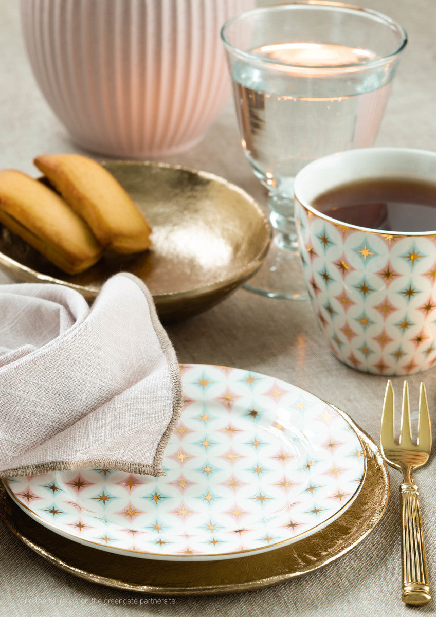 Greengate Elements Frühstücksteller pale pink 20,5cm - Produktbild 4