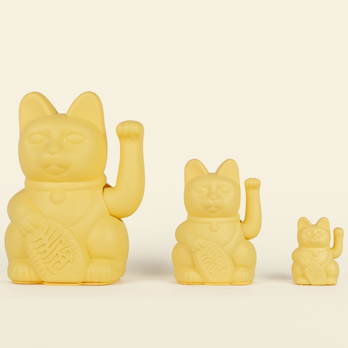 Donkey Products Lucky Cat Mini Winkekatze gelb 10cm - Produktbild 4