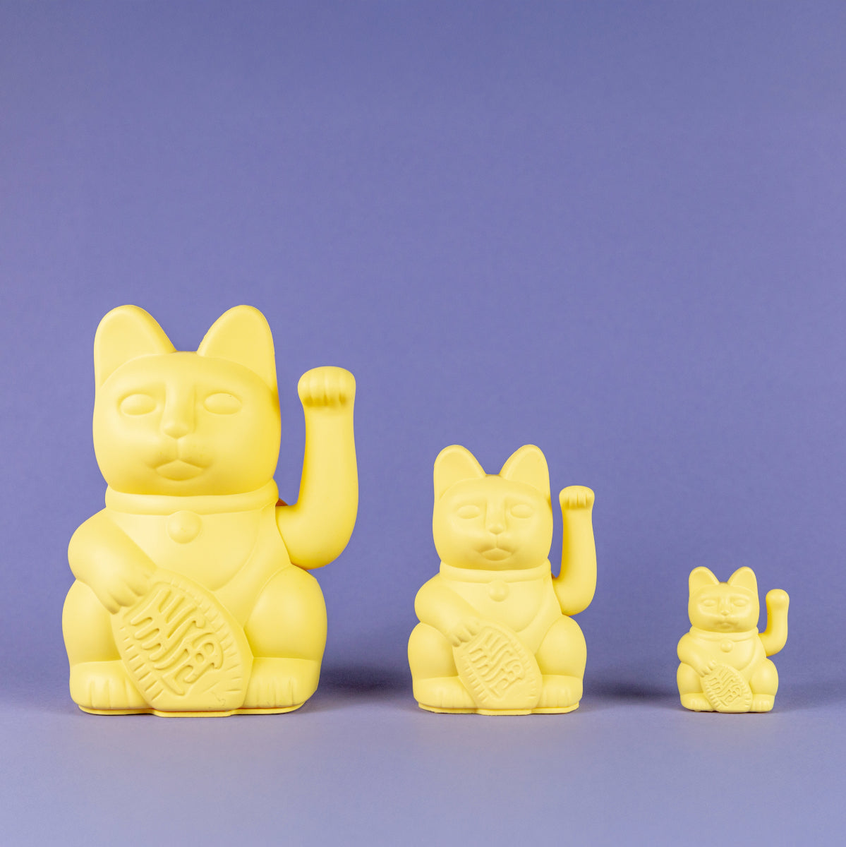 Donkey Products Lucky Cat Mini Winkekatze gelb 10cm - Produktbild 5