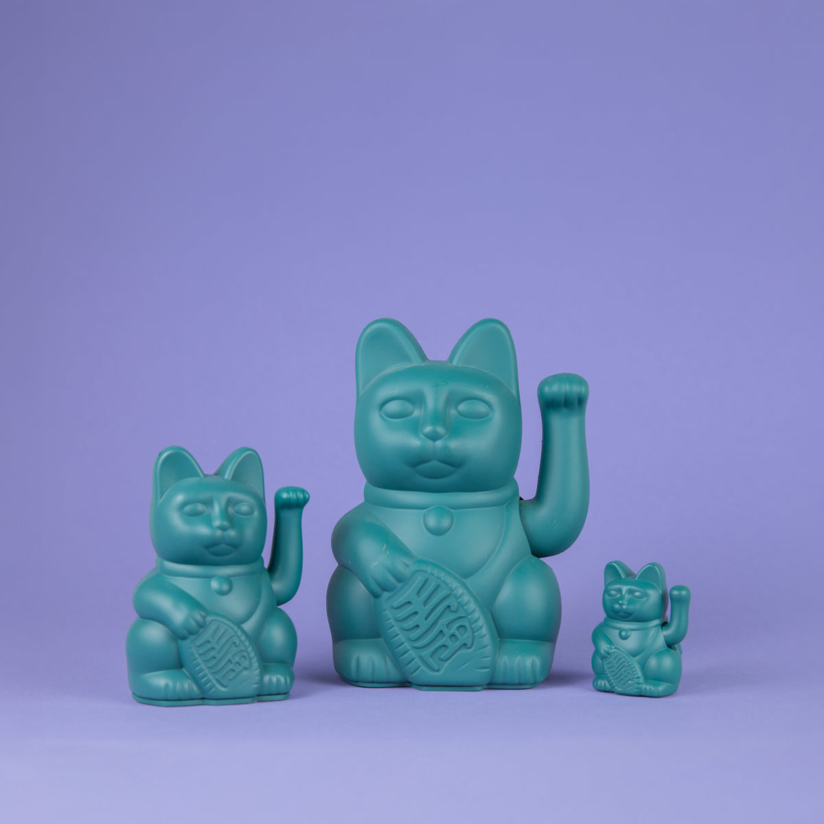 Donkey Products Lucky Cat Solar Winkekatze grün 6,5cm - Produktbild 7