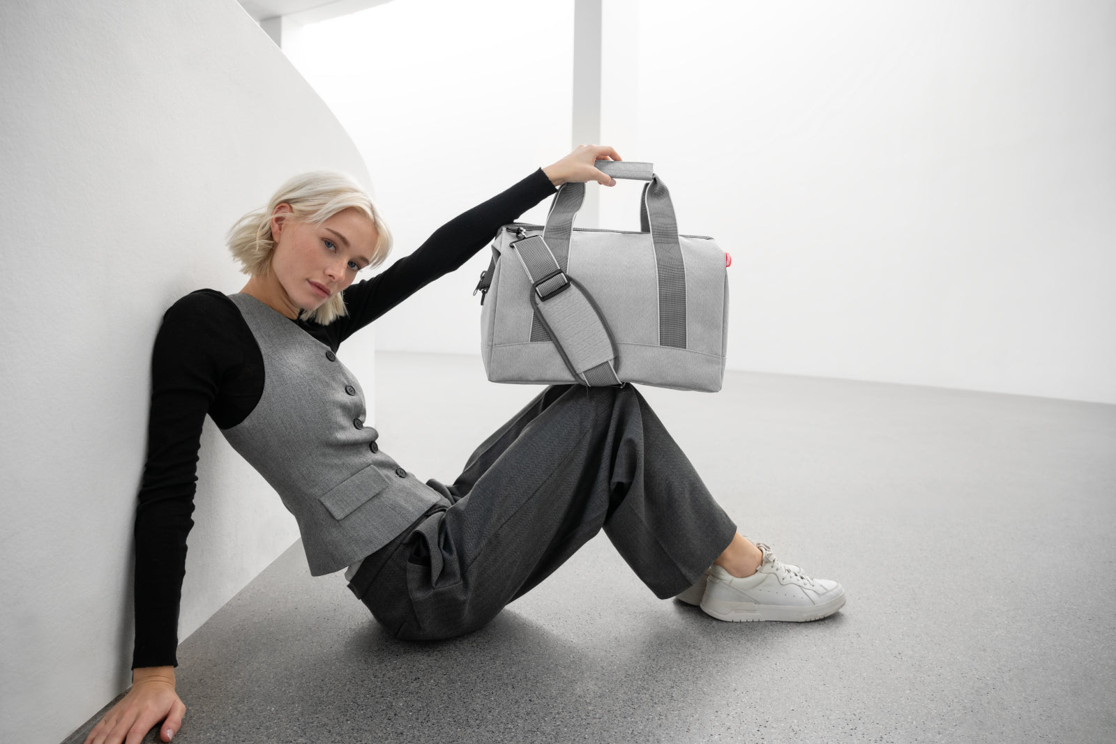 reisenthel allrounder M herringbone grey - Produktbild 6