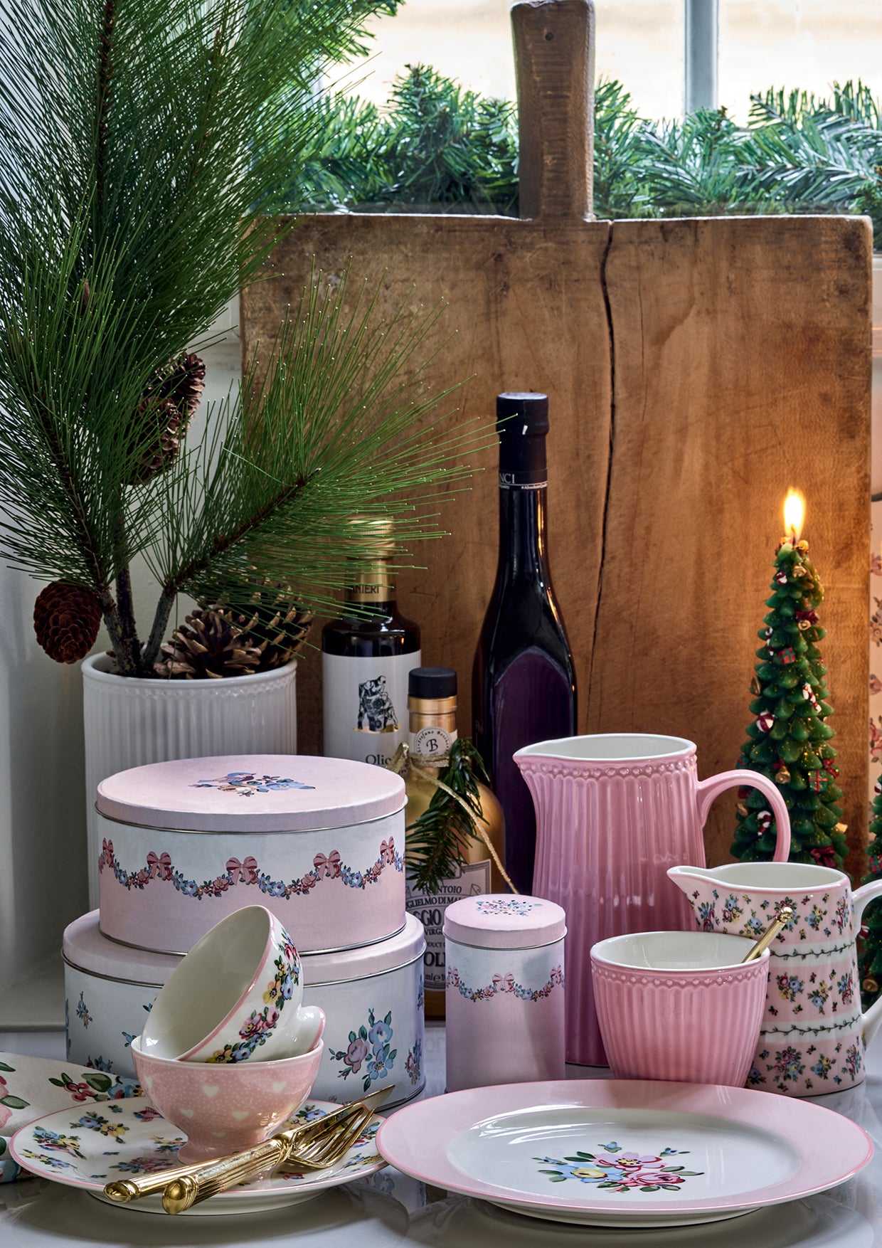 Greengate Alice Frühstücksset dusty rose 6tlg - Produktbild 9