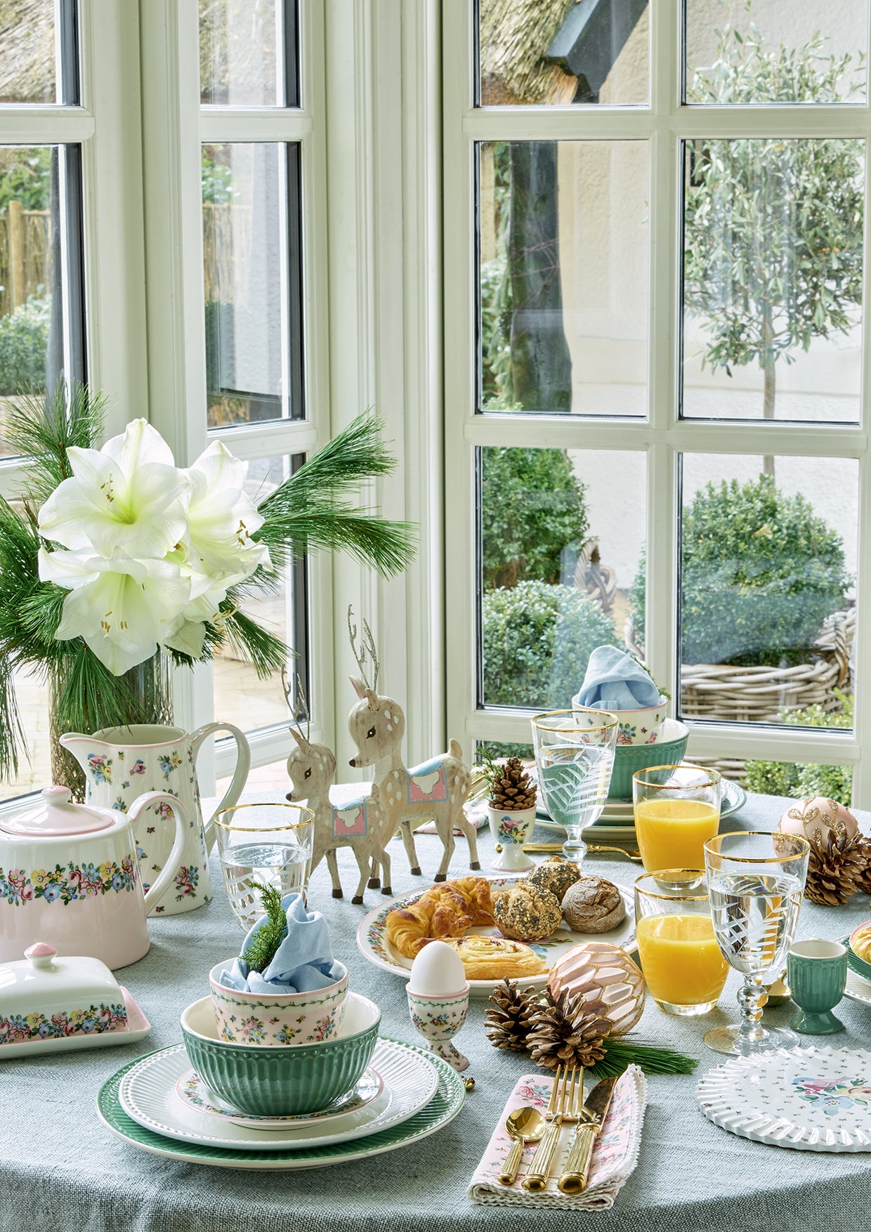 Greengate Alice Mini Bowl dusty green 8,5cm - Produktbild 9