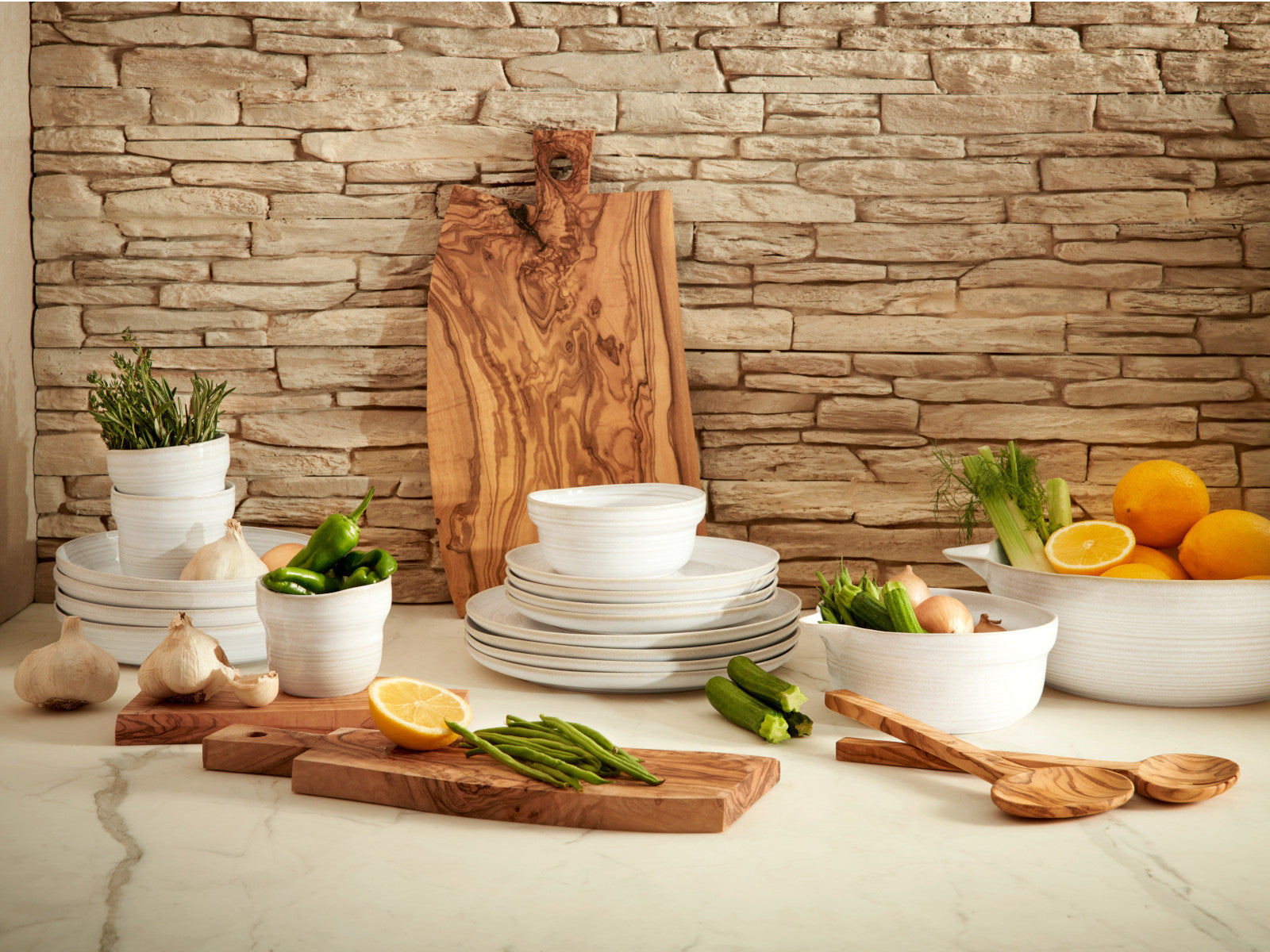 ASA Selection wood Schneidebrett Olivenholz 23x13cm - Produktbild 5