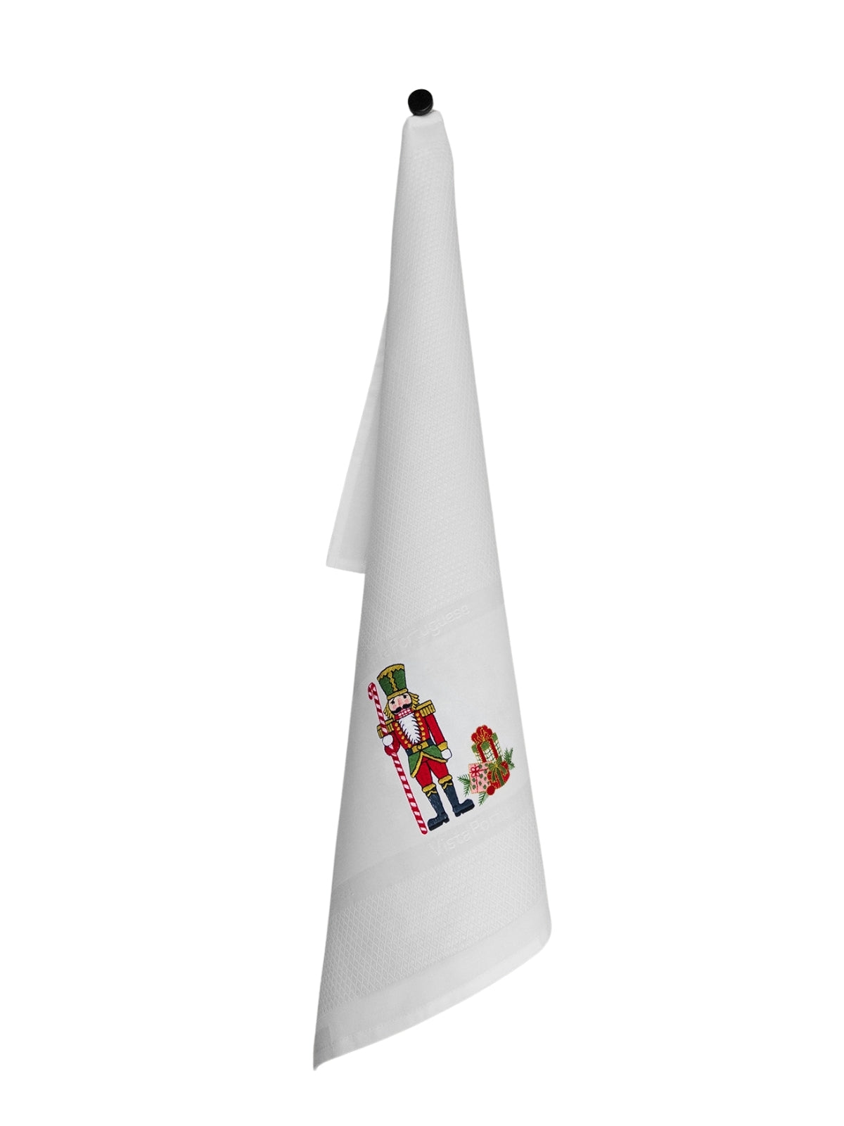 Vista Portuguese Geschirrtuch Nutcracker weiß 50x70cm
