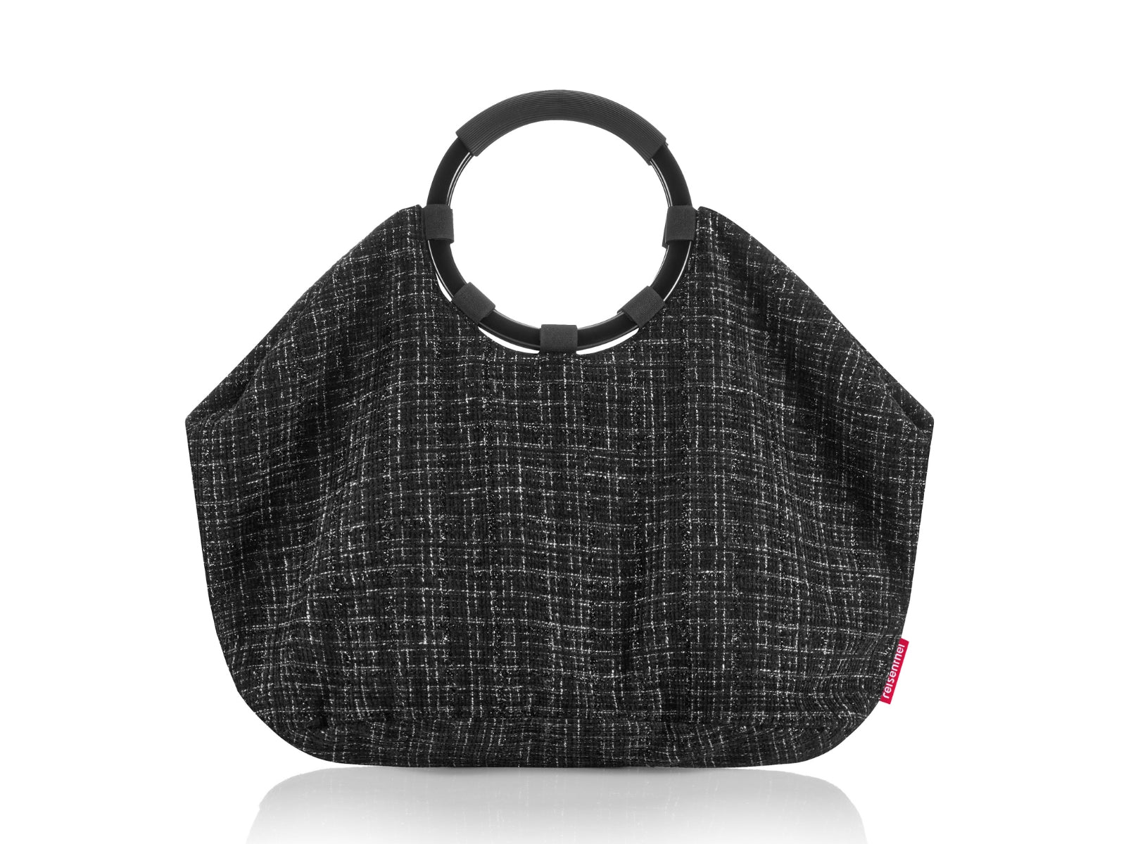 reisenthel loopbag hobo bouclé black