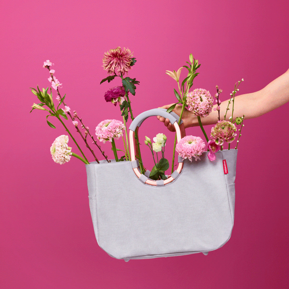reisenthel loopshopper L frame twist sky rose - Produktbild 9