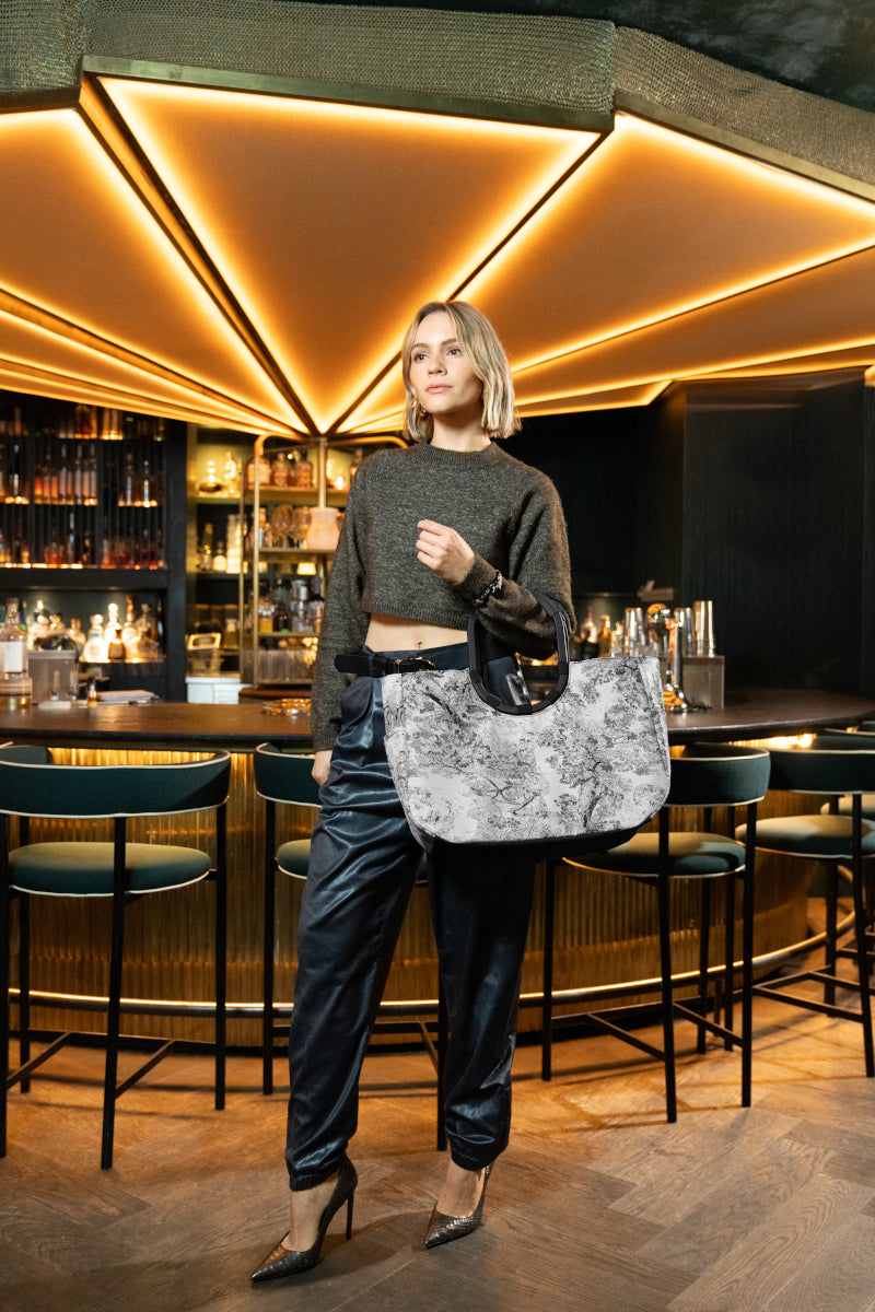 reisenthel loopshopper L jacquard grey - Produktbild 10