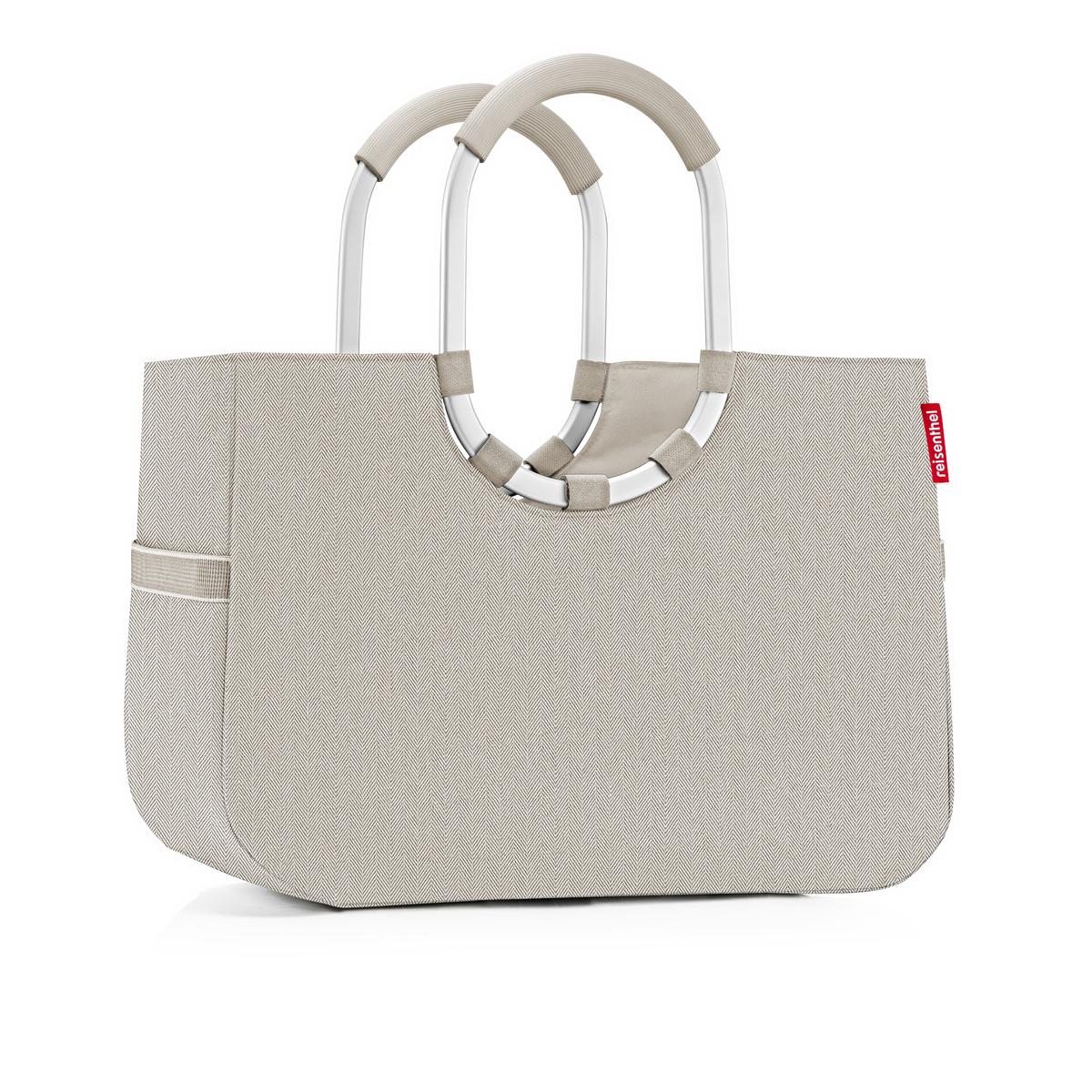 reisenthel loopshopper L herringbone sand