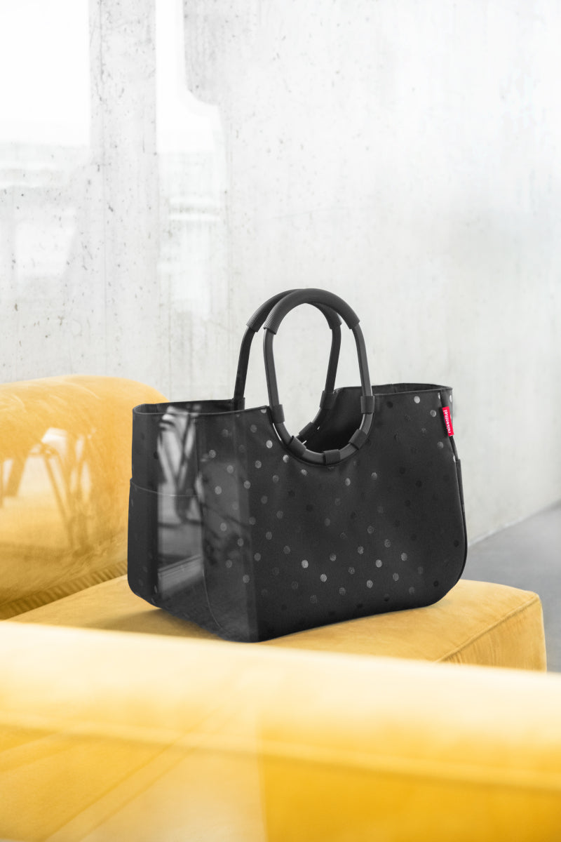reisenthel loopshopper L frame glossy dots black - Produktbild 11