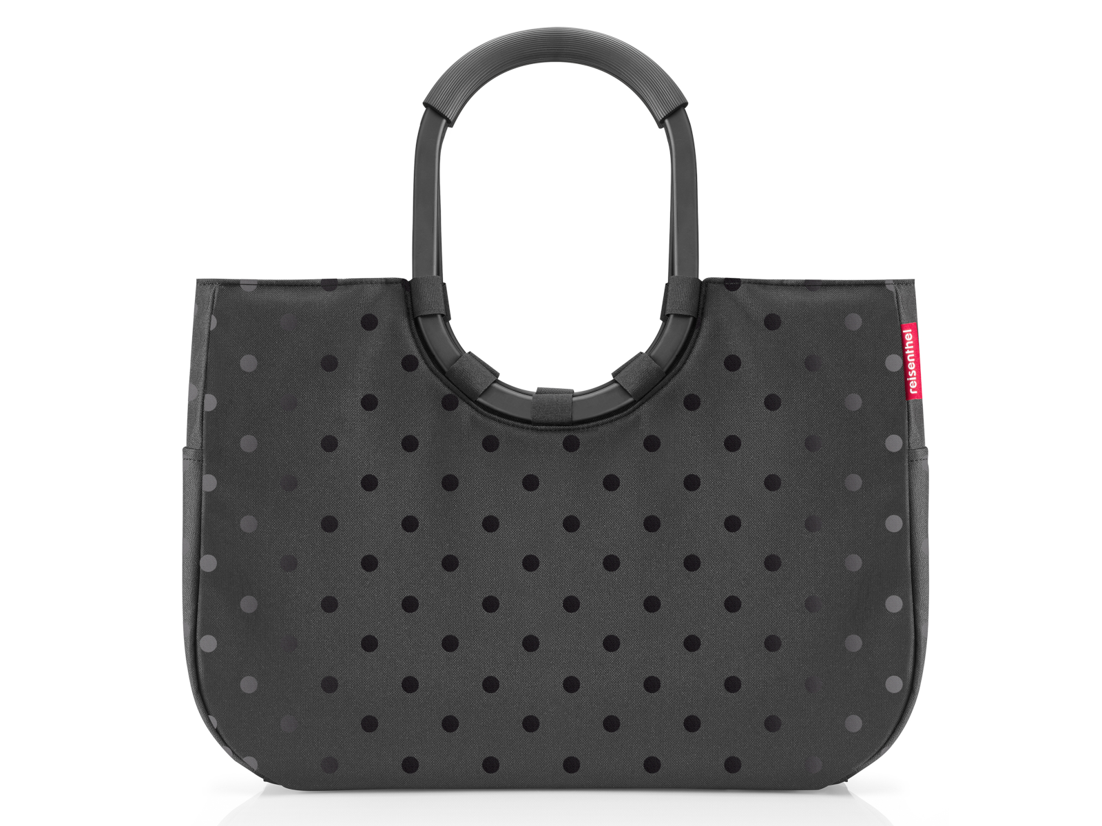 reisenthel loopshopper L frame glossy dots black