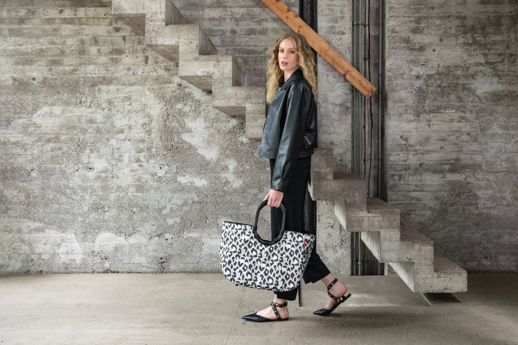 reisenthel loopshopper L frame leo nero - Produktbild 4