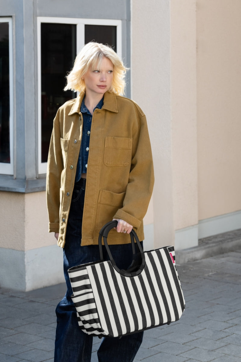 reisenthel loopshopper L summerstripes black - Produktbild 8