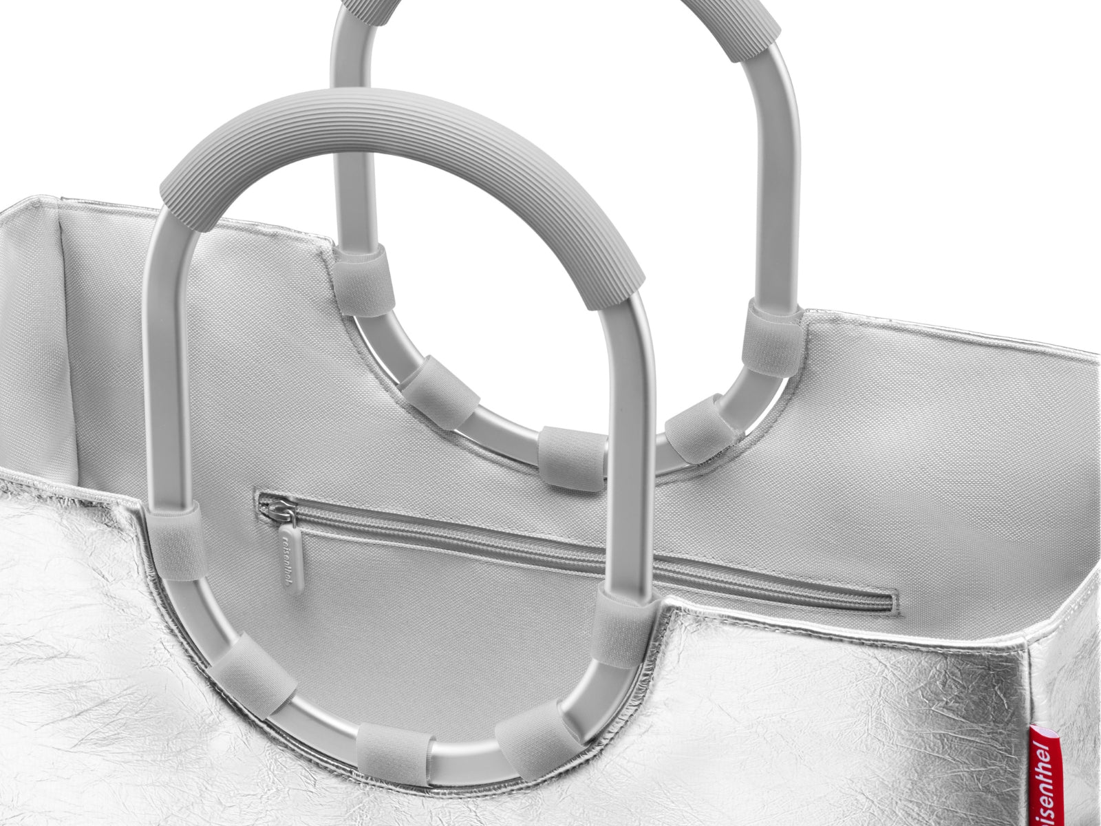 reisenthel loopshopper L silver crackle - Produktbild 3