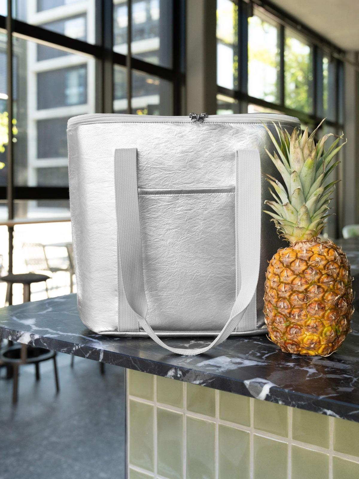 reisenthel thermoshopper silver crackle - Produktbild 5
