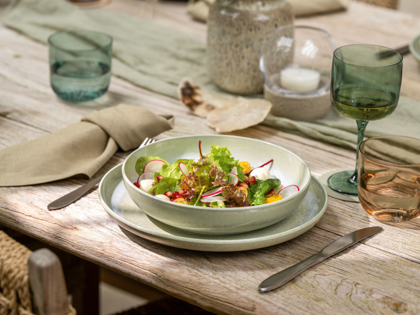 like. by Villeroy & Boch Perlemor Alga Pastaschale 22cm Set6 - Produktbild 2