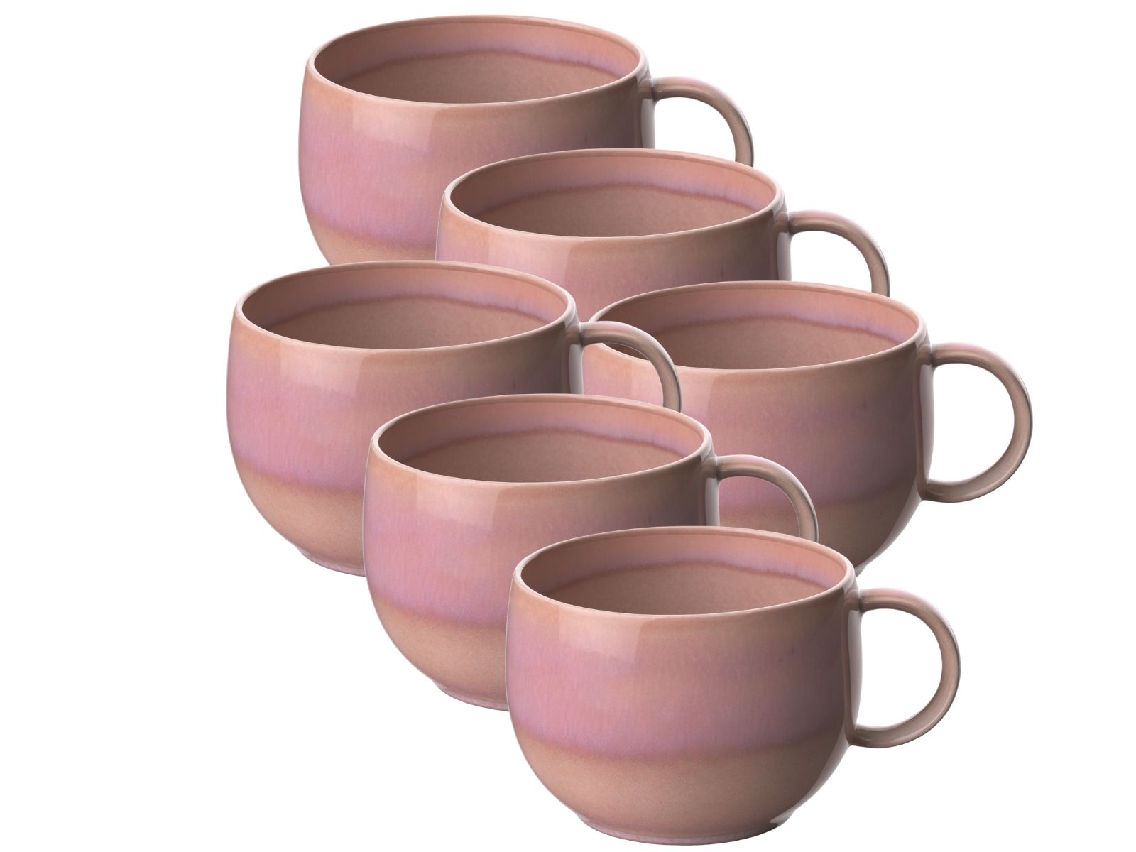 like. by Villeroy & Boch Perlemor Coral Kaffeetasse 0,19 l Set6