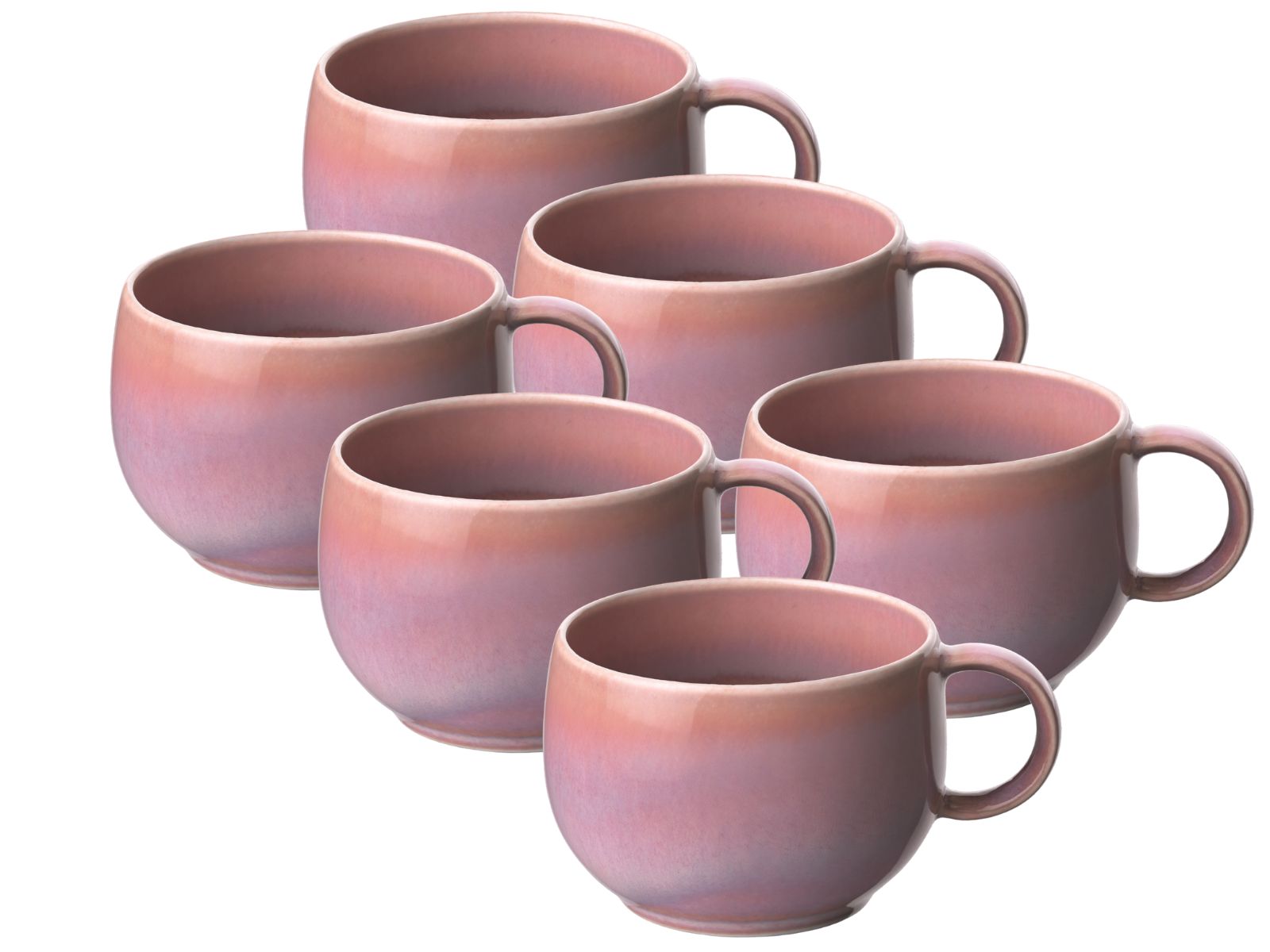 like. by Villeroy & Boch Perlemor Coral Espressotasse 0,06 l Set6