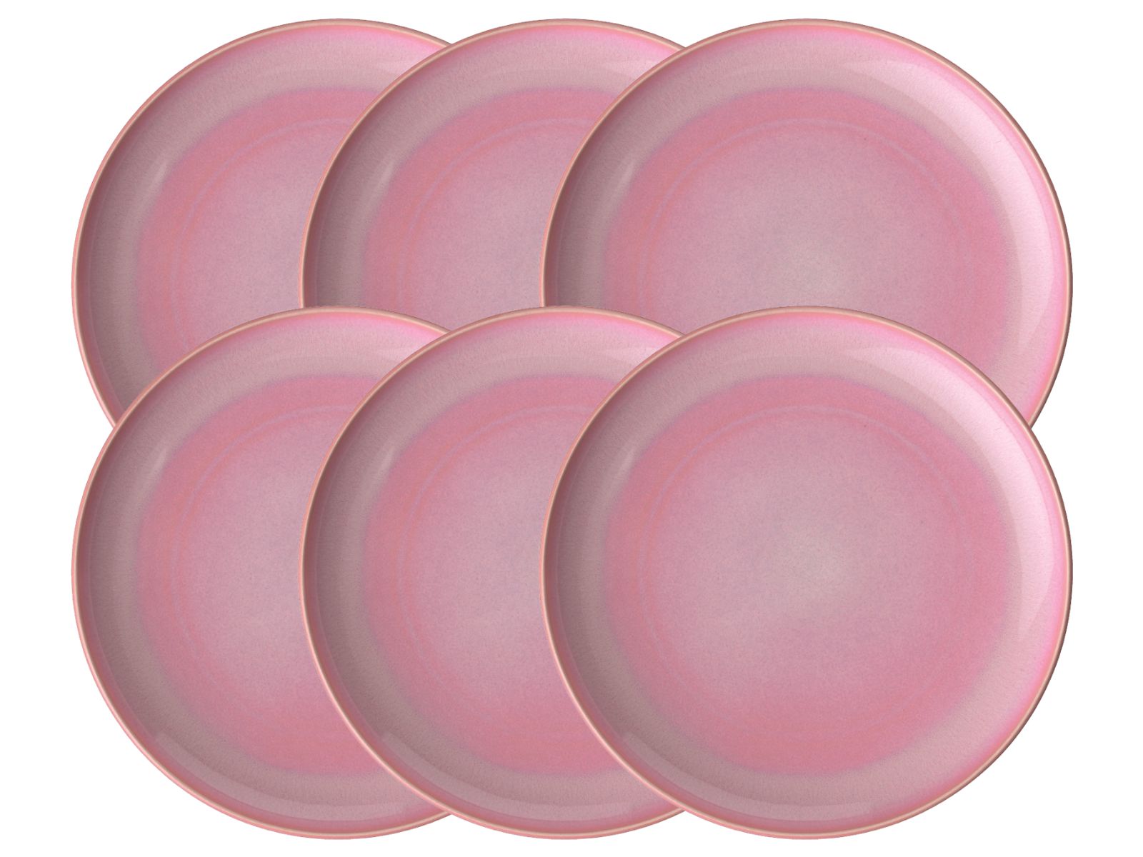 like. by Villeroy & Boch Perlemor Coral Speiseteller 27 cm Set6
