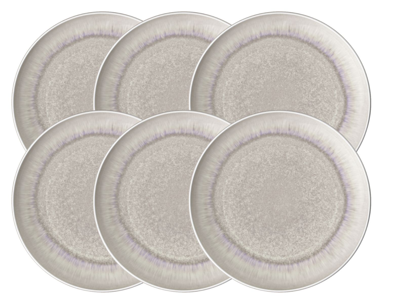 like. by Villeroy & Boch Perlemor Sand Speiseteller 27 cm Set6