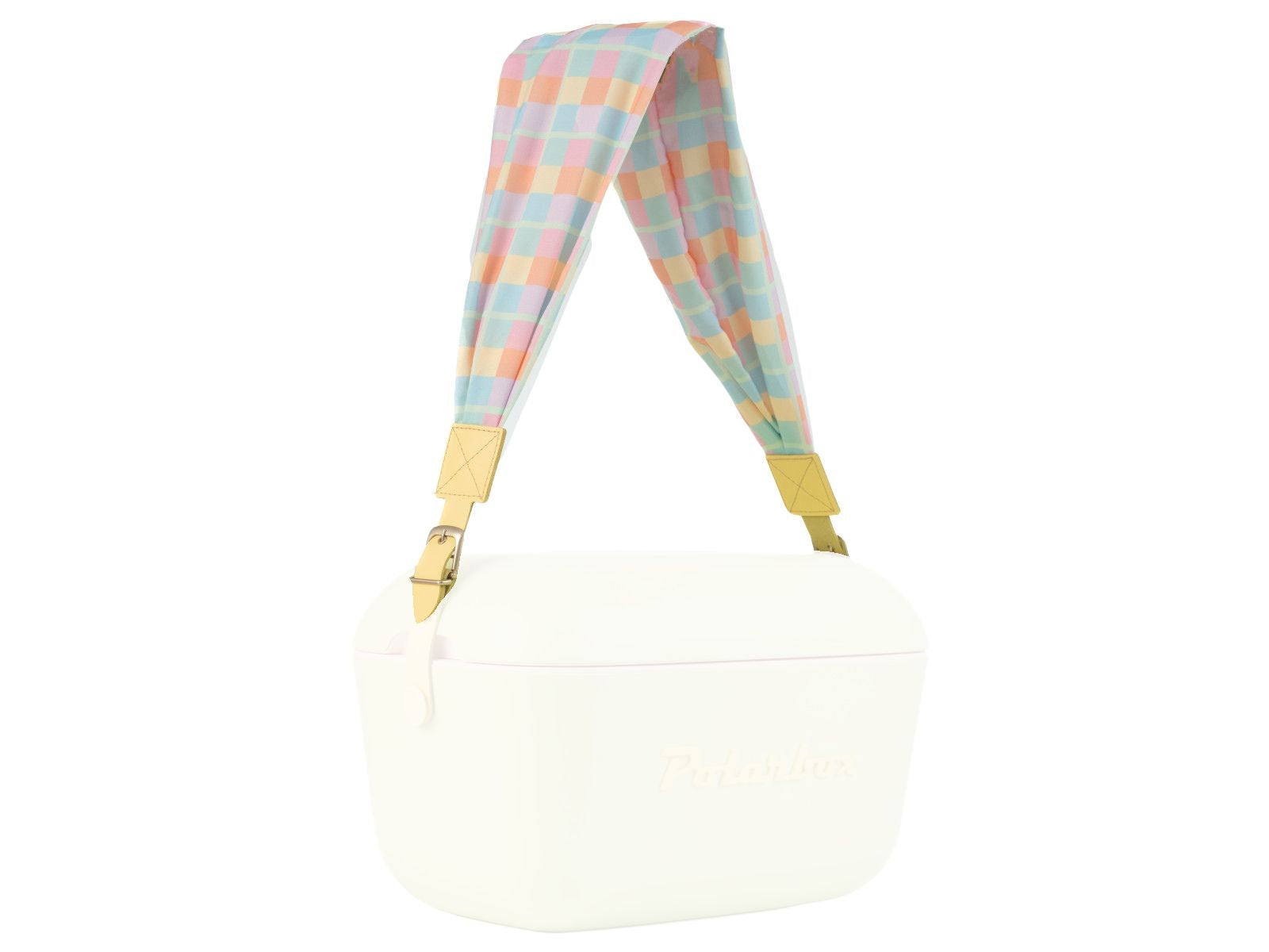 Polarbox Prinkstyle Strap VichyPop Check Yellow 91cm