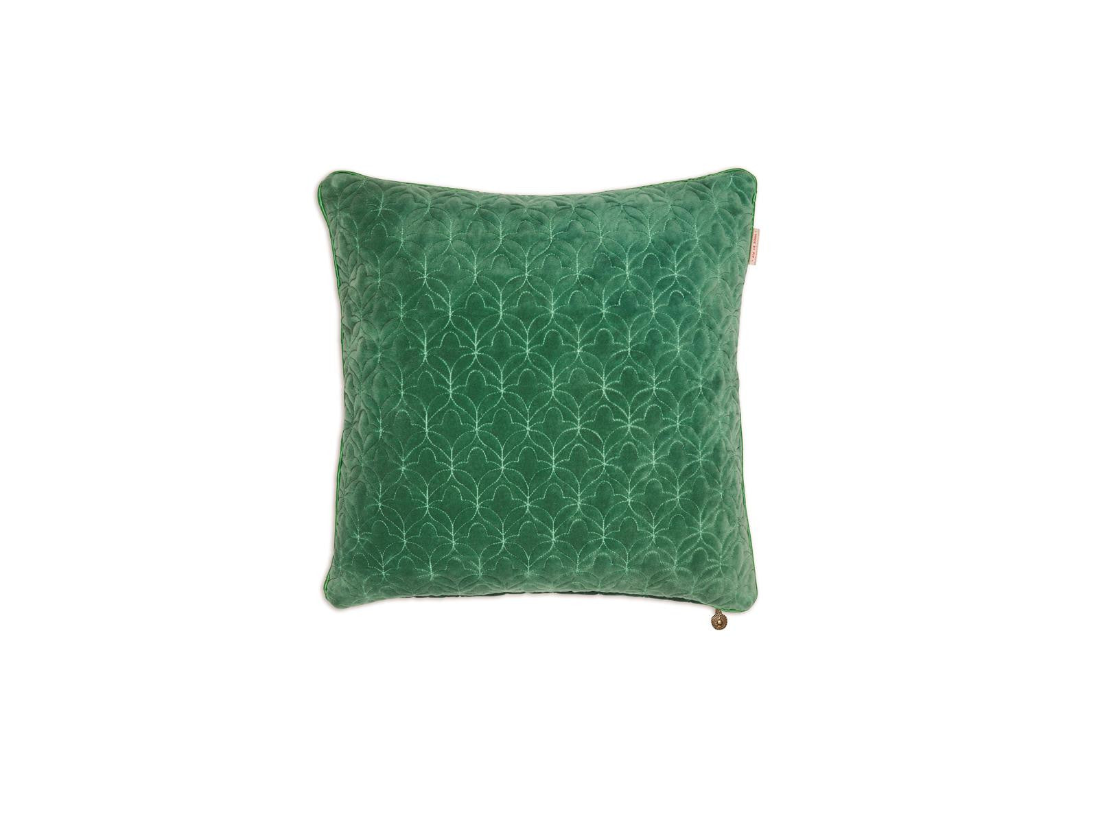 PIP STUDIO Quilty Dreams Kissen green 45x45cm (1Stück) - Produktbild 1