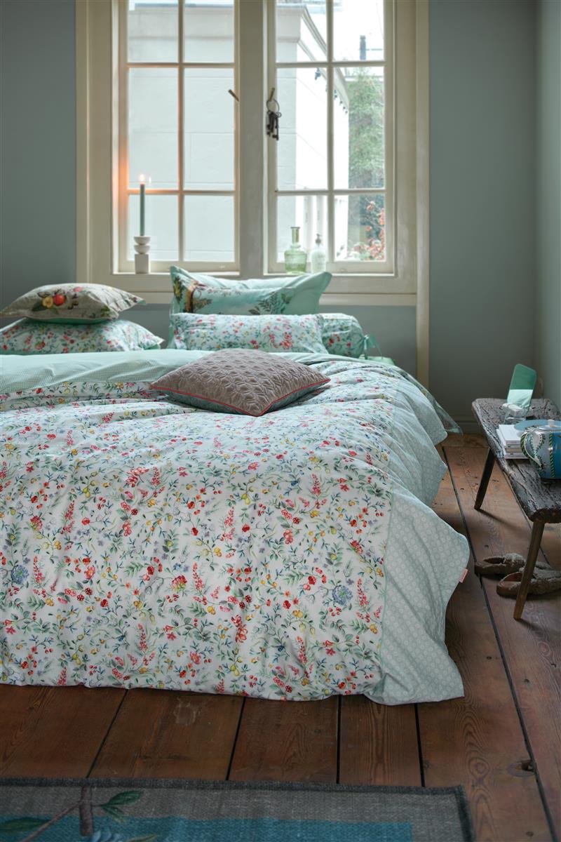 PIP STUDIO Quilty Dreams Kissen khaki 45x45cm (1 Stück) - Produktbild 5