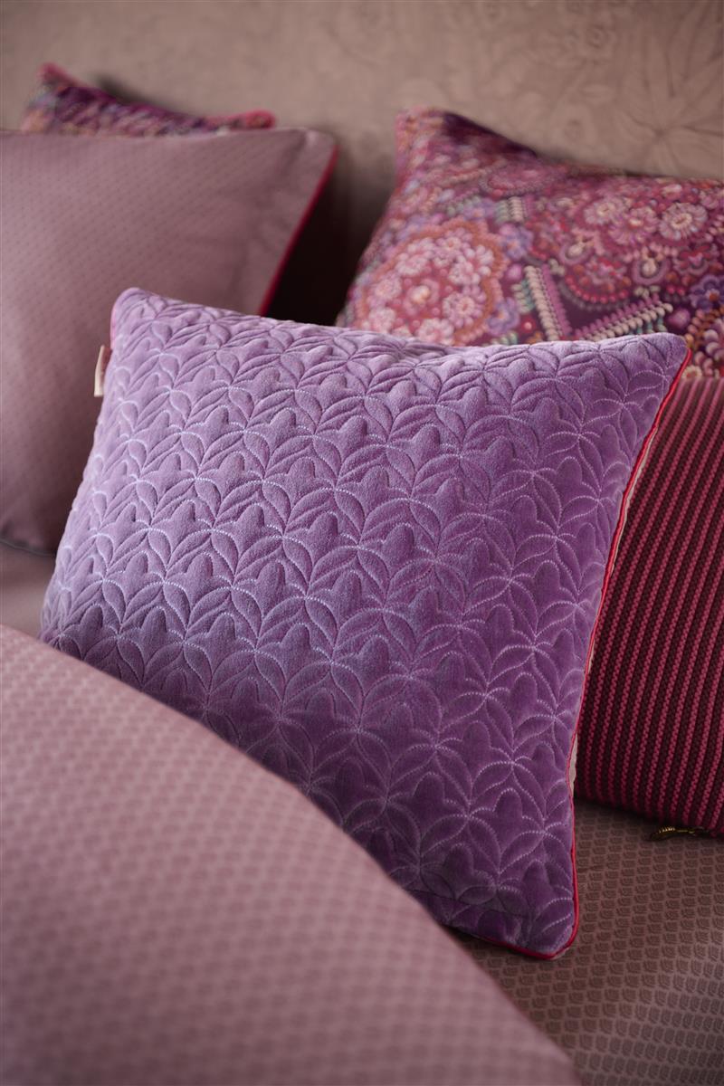 PIP STUDIO Quilty Dreams Kissen lila 45x45cm (1Stück) - Produktbild 3