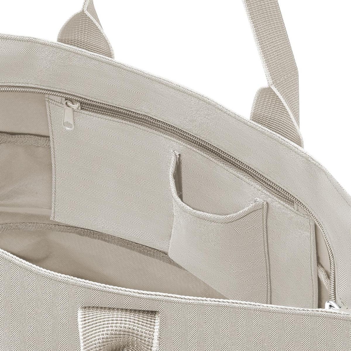reisenthel shopper e1 herringbone sand - Produktbild 3