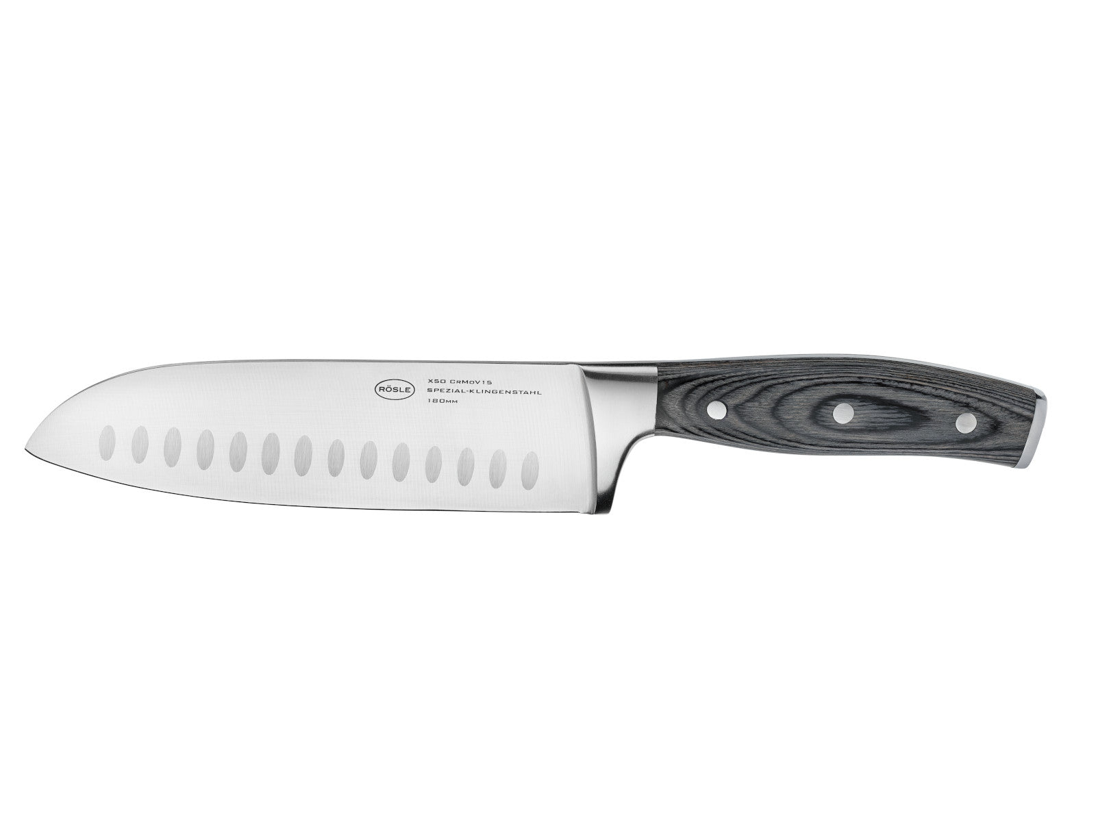 Rösle WOLFGREY Santokumesser 17,5cm