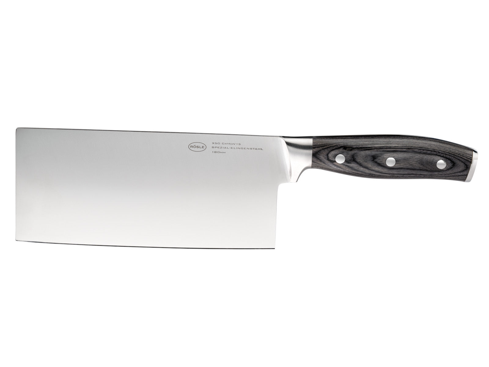 Rösle WOLFGREY Chinesisches Kochmesser 18cm