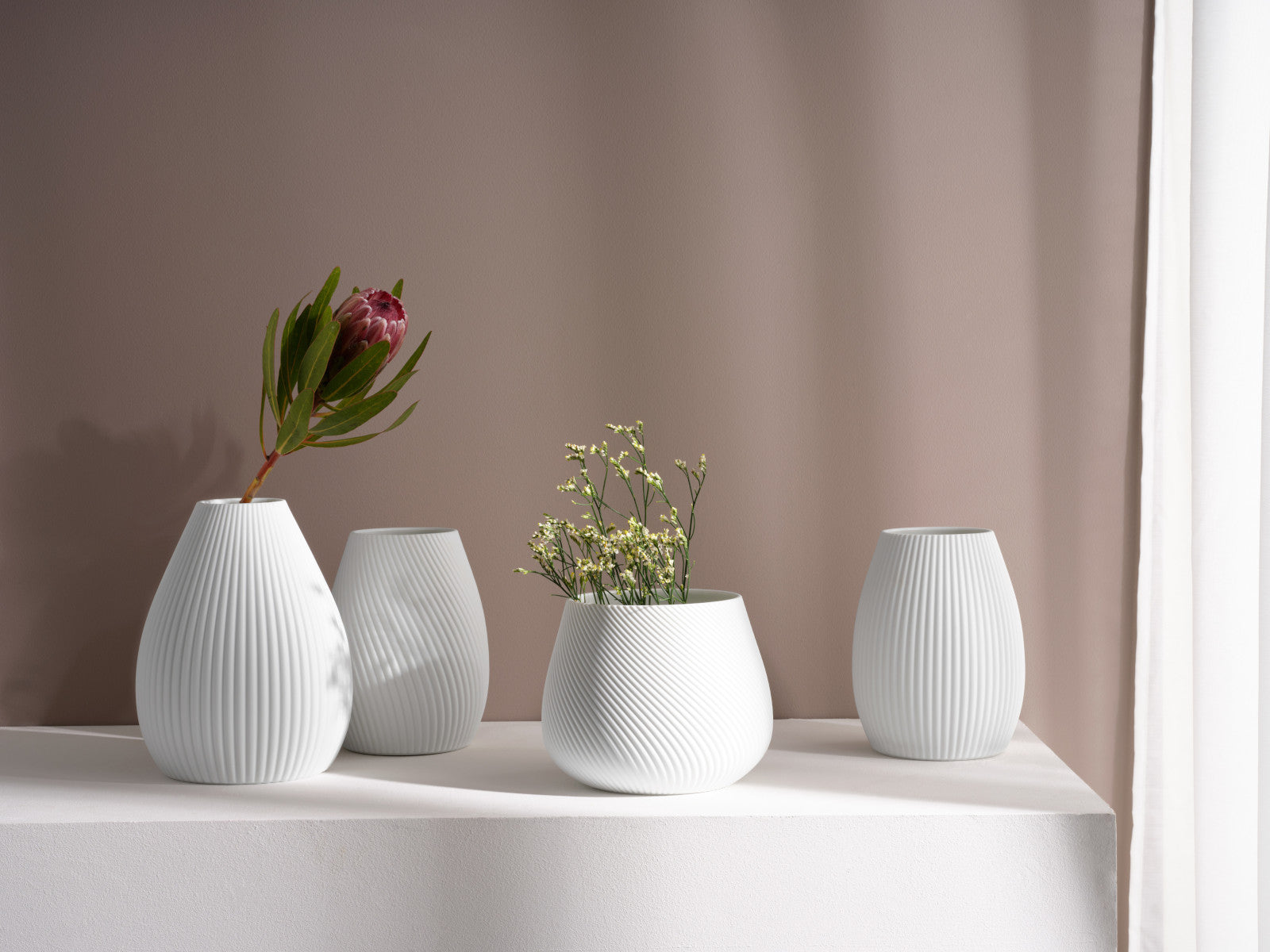 ASA rica Vase weiß 20 cm - Produktbild 2